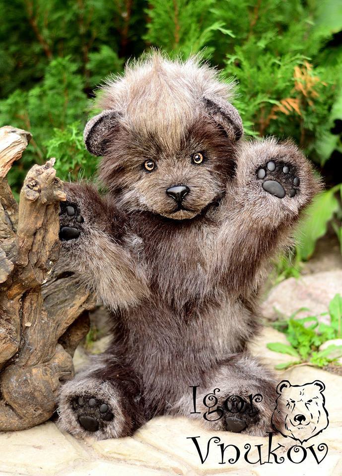 Bear Jack, Teddy Bear Stuffed Animal Bear Soft Toys Artist Teddy Bears