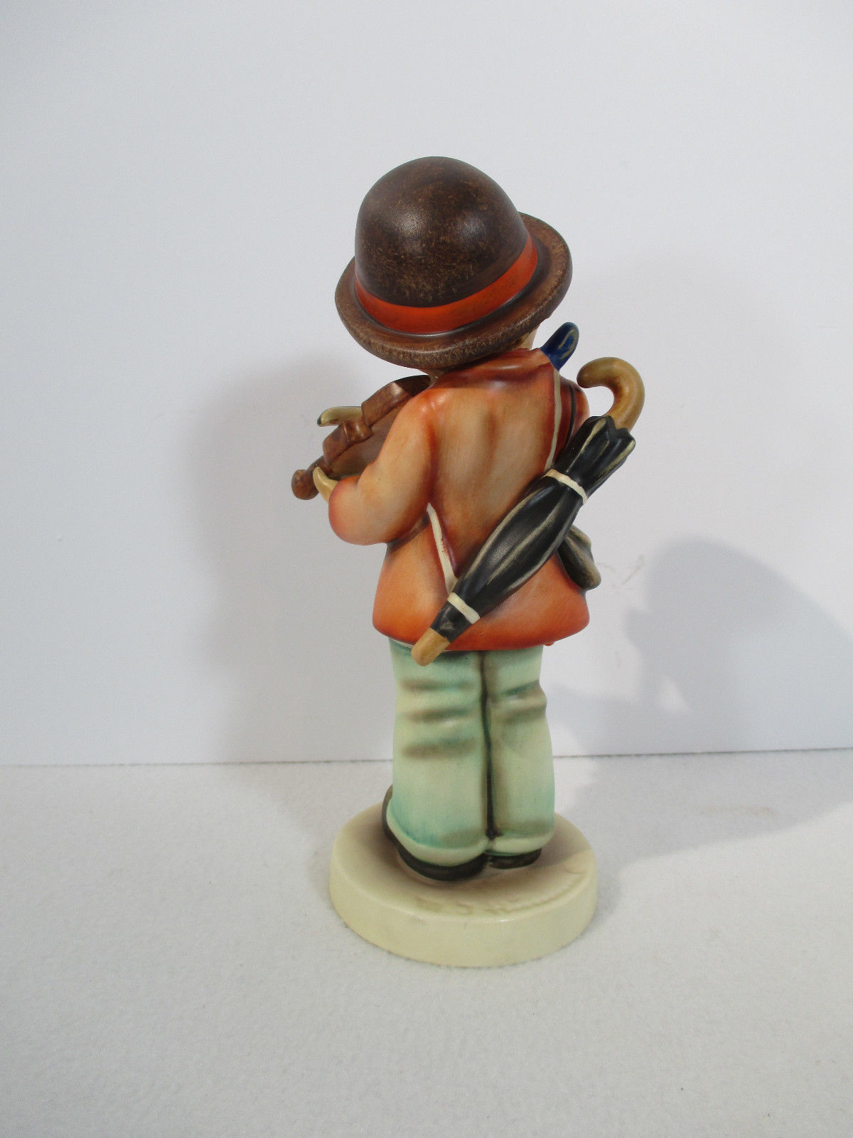 Goebel Hummel Little Fiddler Boy with Violin Vintage Figurine #2/I TMK3 Large 8"