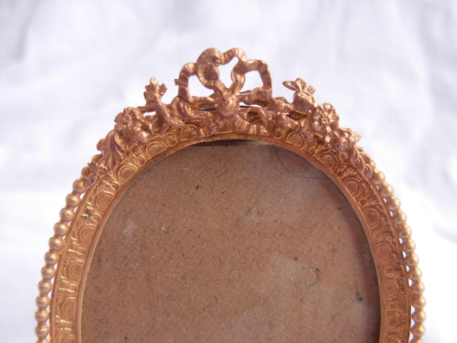 ANTIQUE FRENCH GILT BRASS PHOTO FRAME,LATE 19th CENTURY.