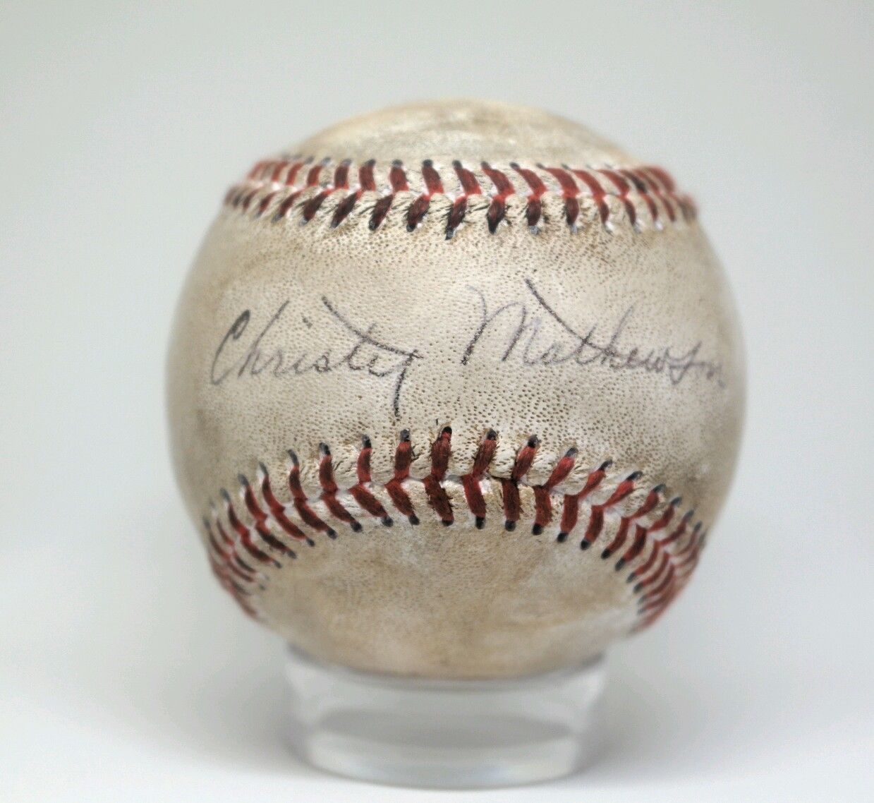 Christie Mathewson Autographed Replica/Novelty 1910 Style Baseball