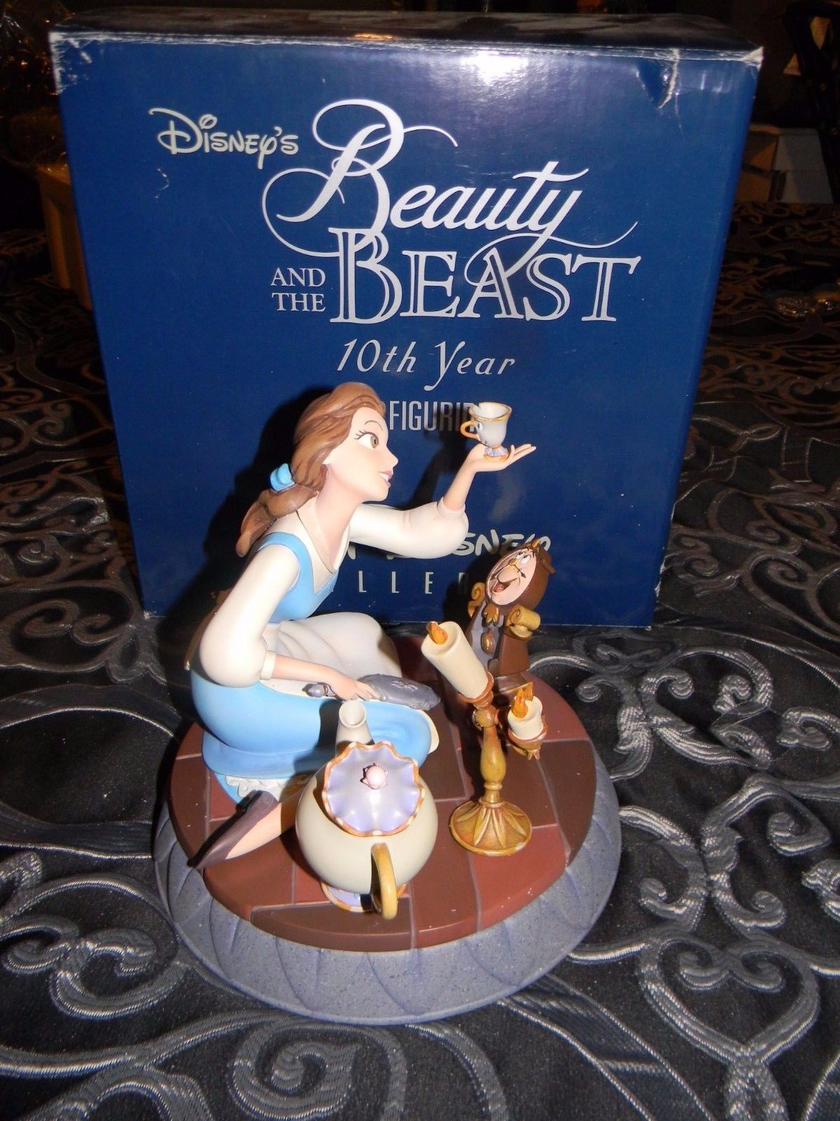 Markrita Disney Belle Figurine Beauty and the Beast 10th Anniversary