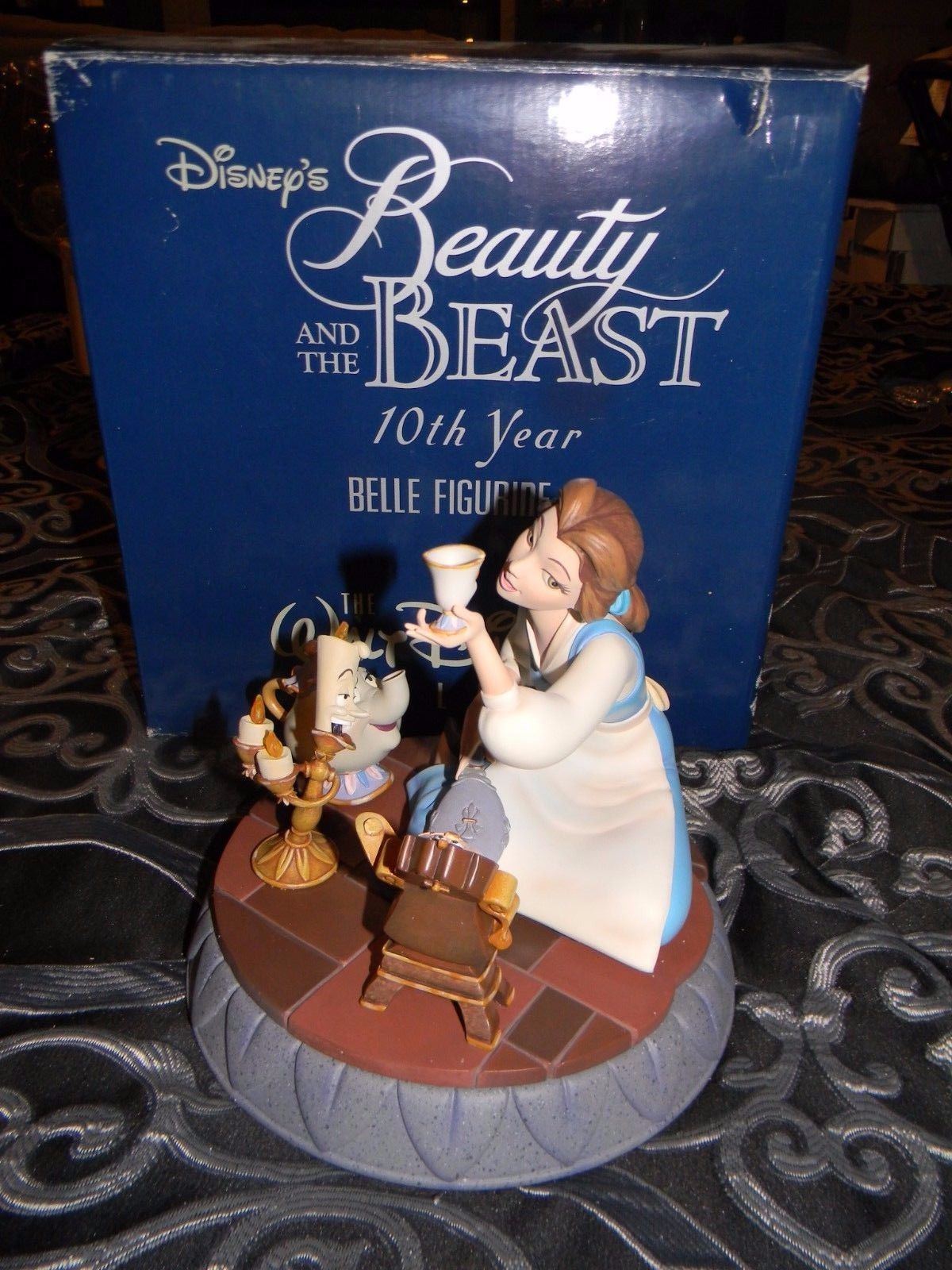 Markrita Disney Belle Figurine Beauty and the Beast 10th Anniversary