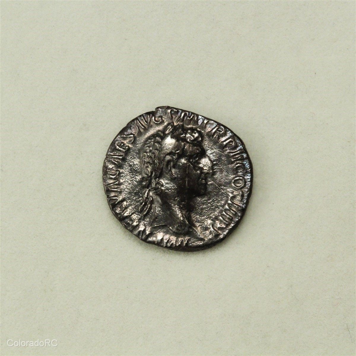 Roman Empire Nerva Fortuna Standing Silver Denarius Coin 96-98 AD