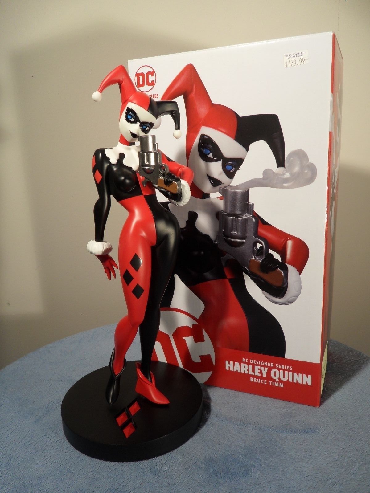 HARLEY QUINN DC DESIGNER SERIES BRUCE TIMM STATUE Comic Collectibles NEW BTAS