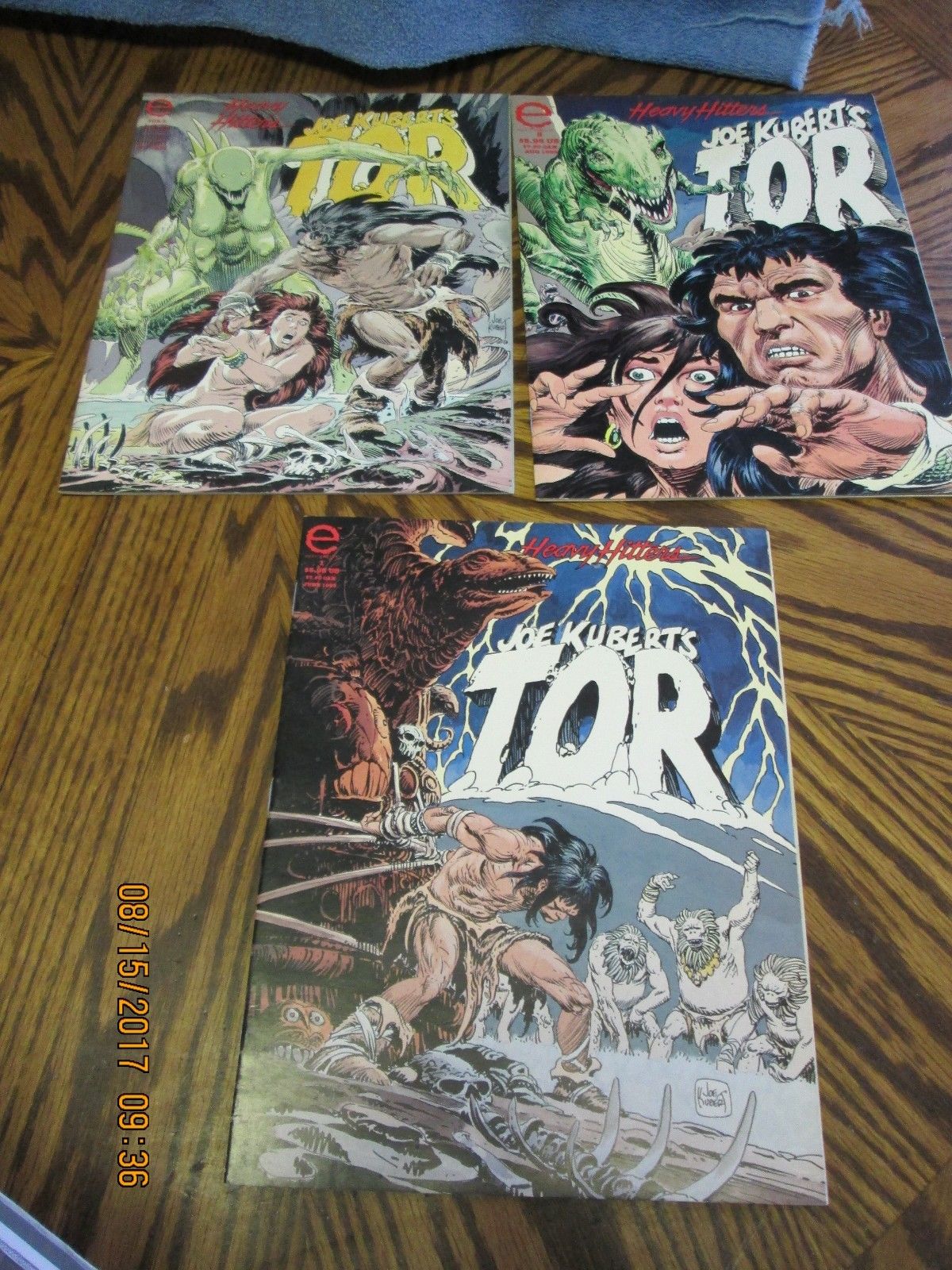 3 Heavy Hitters TOR by Joe Kubert, Graphic Novel Comic TPB