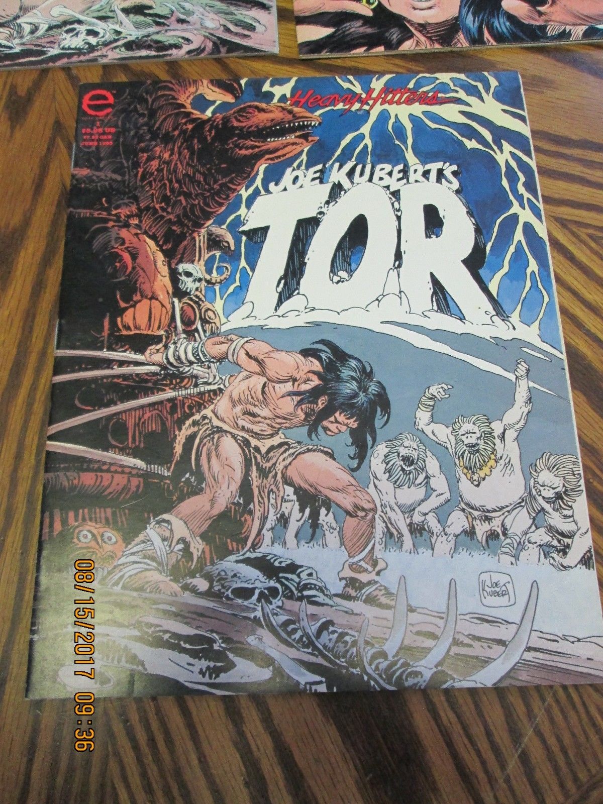 3 Heavy Hitters TOR by Joe Kubert, Graphic Novel Comic TPB