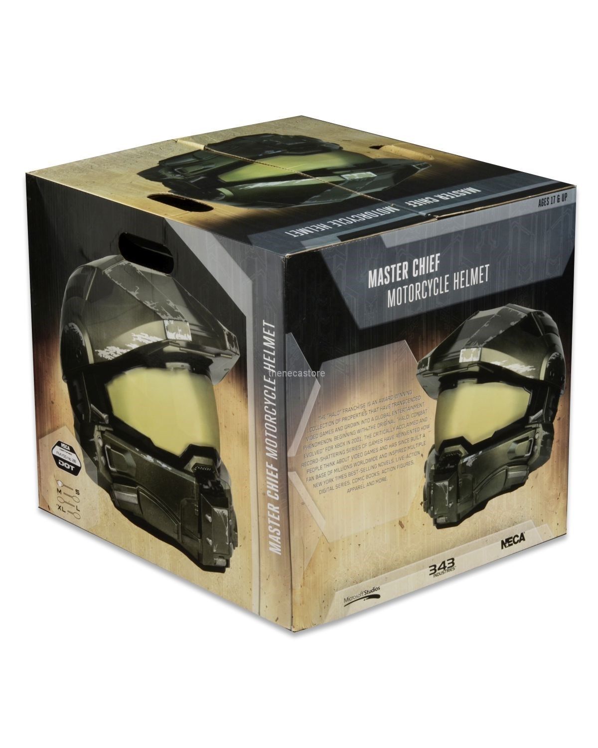 Master Chief - Motorcycle Helmet - Size Large - NECA