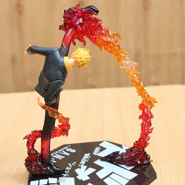 Anime One Piece SANJI Flaming Battle Ver. Figure New with original Box