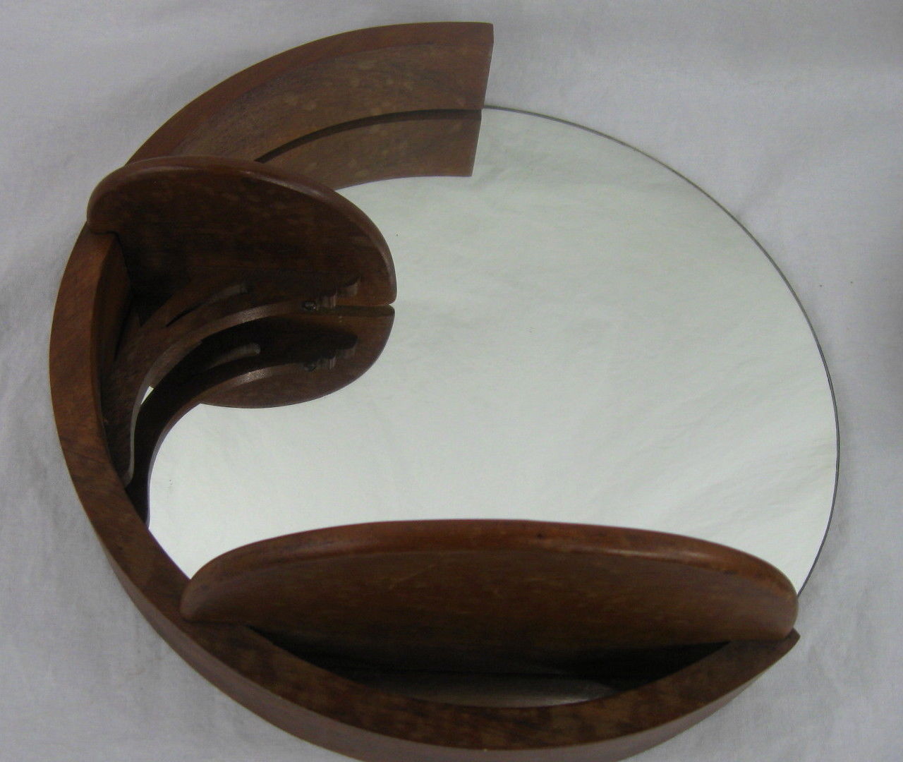 MID CENTURY MODERN,ART DECO,ART NOUVEAU, VINTAGE SHELF MIRRORS!  PAIR!