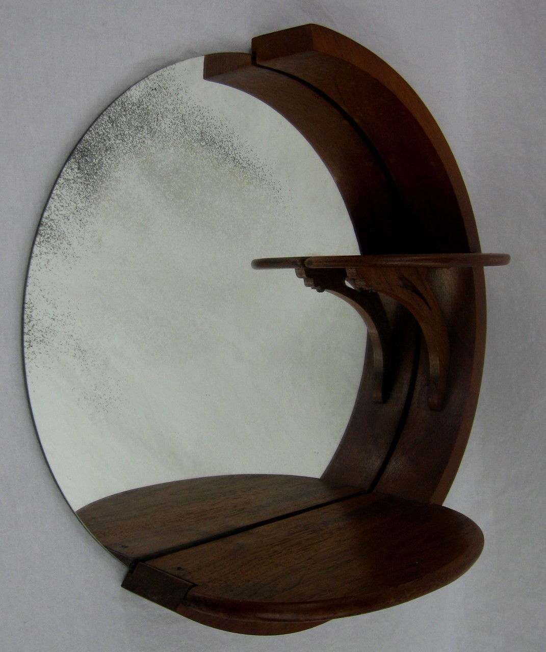 MID CENTURY MODERN,ART DECO,ART NOUVEAU, VINTAGE SHELF MIRRORS!  PAIR!