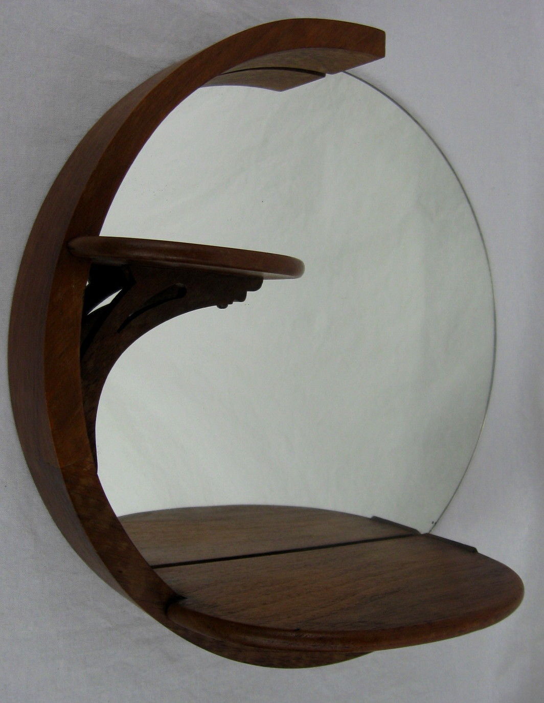 MID CENTURY MODERN,ART DECO,ART NOUVEAU, VINTAGE SHELF MIRRORS!  PAIR!