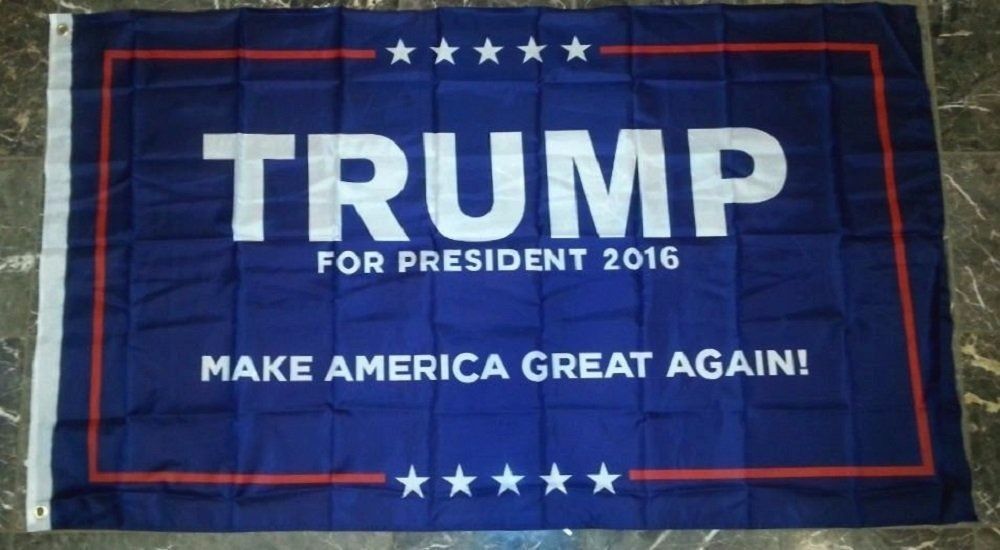 Donald Trump for President 2016 USA American 3x5 Flag Make America Great Again