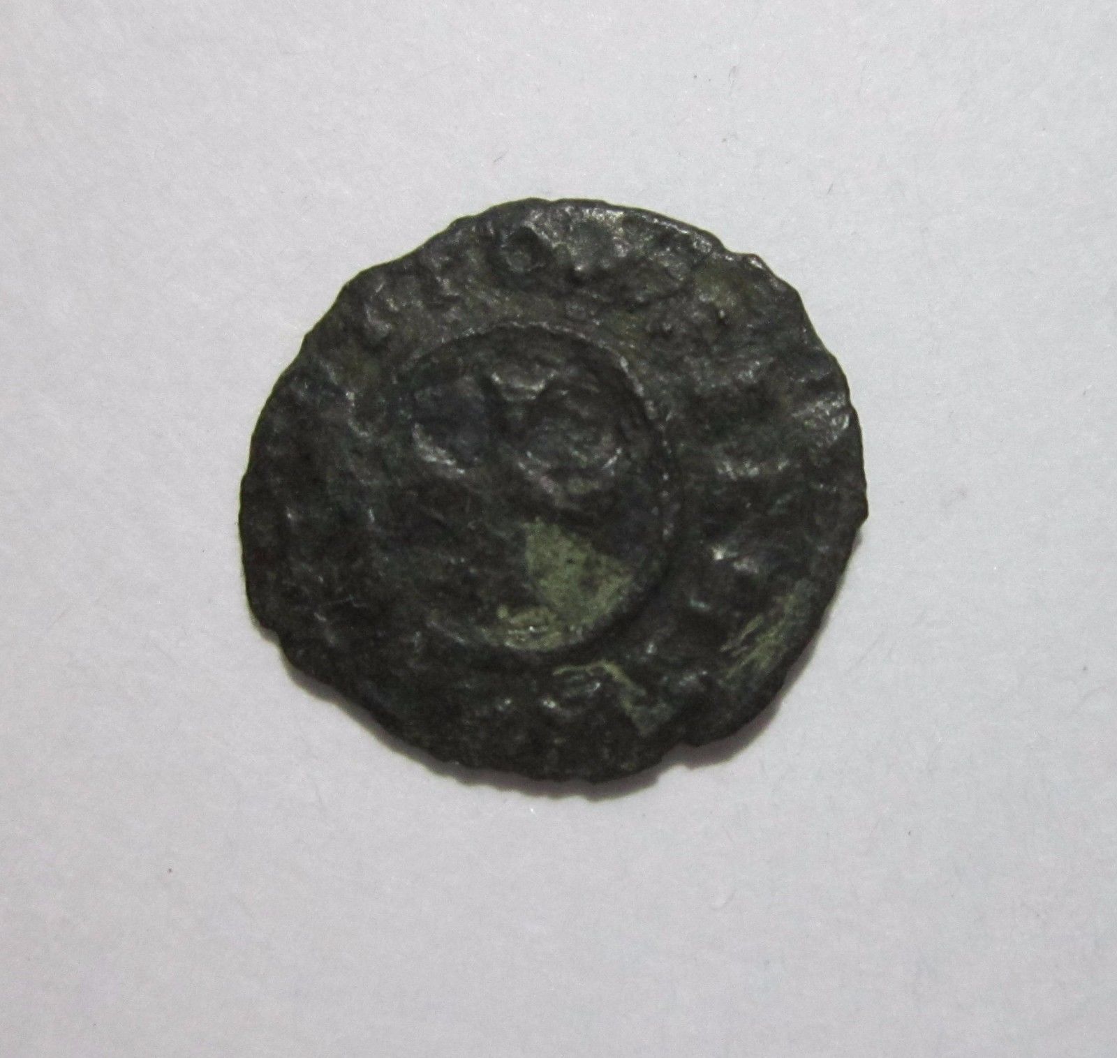 AXUM. AE UNIT. EARLY CHRISTIAN KINGS, TIME OF EZANAS, C. 340-425 AD. CROSS REV.