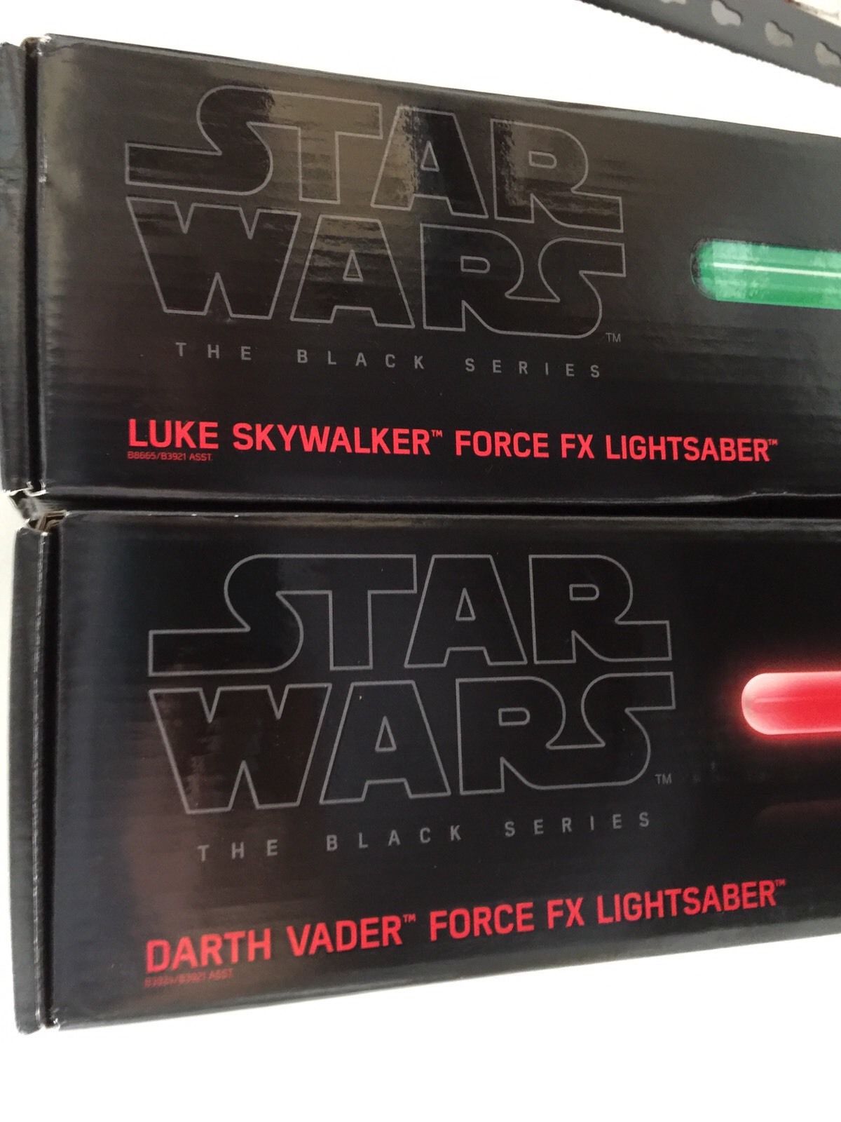 Star Wars The Black Series Darth Vader & Green Luke Force FX Lightsabers