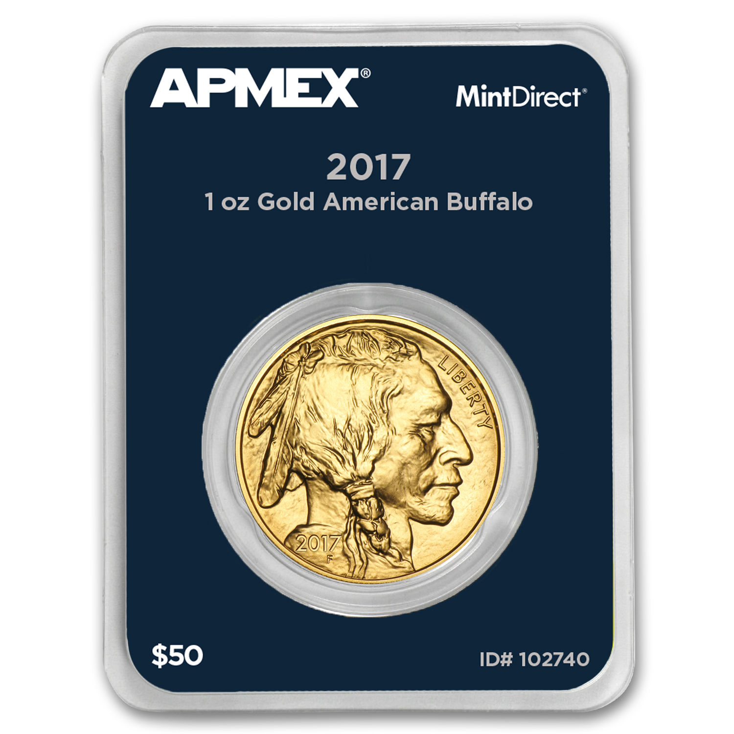 2017 1 oz Gold Buffalo (MintDirect® Single) - SKU #102740