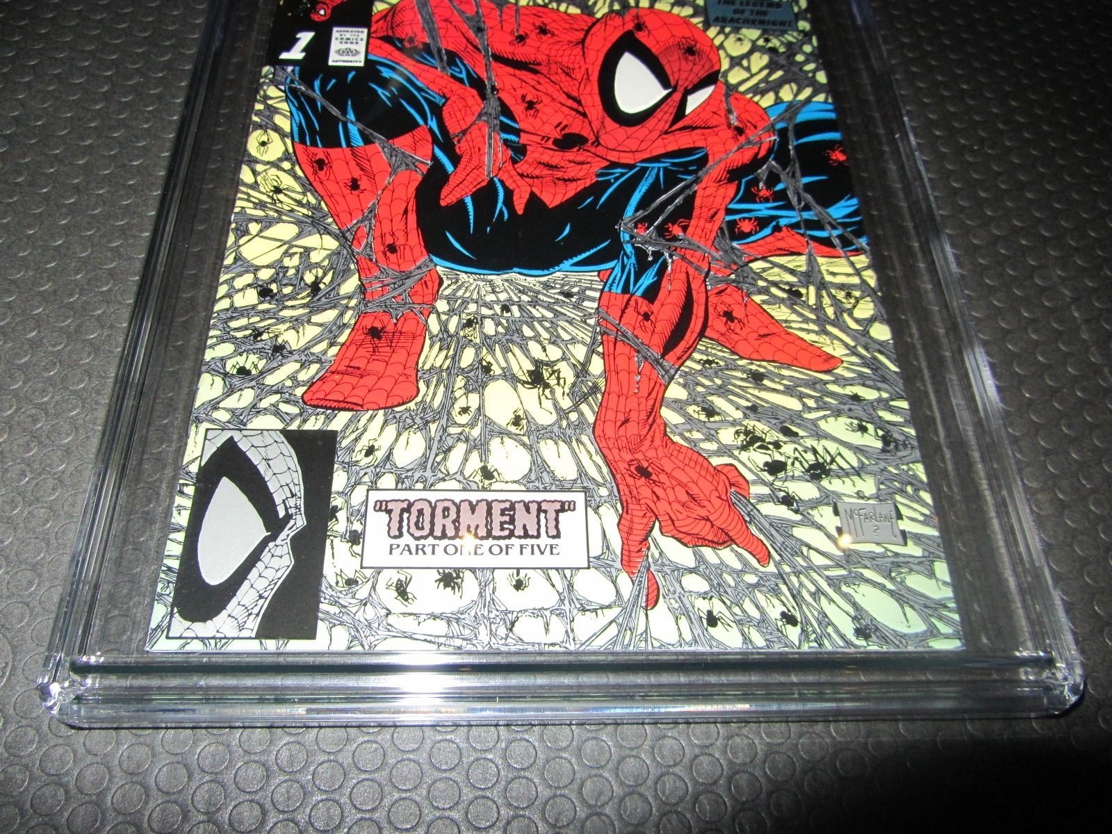 Spider-Man 1 Platinum Edition CGC 9.0 VF/NM (Marvel 1990) Looks 9.6