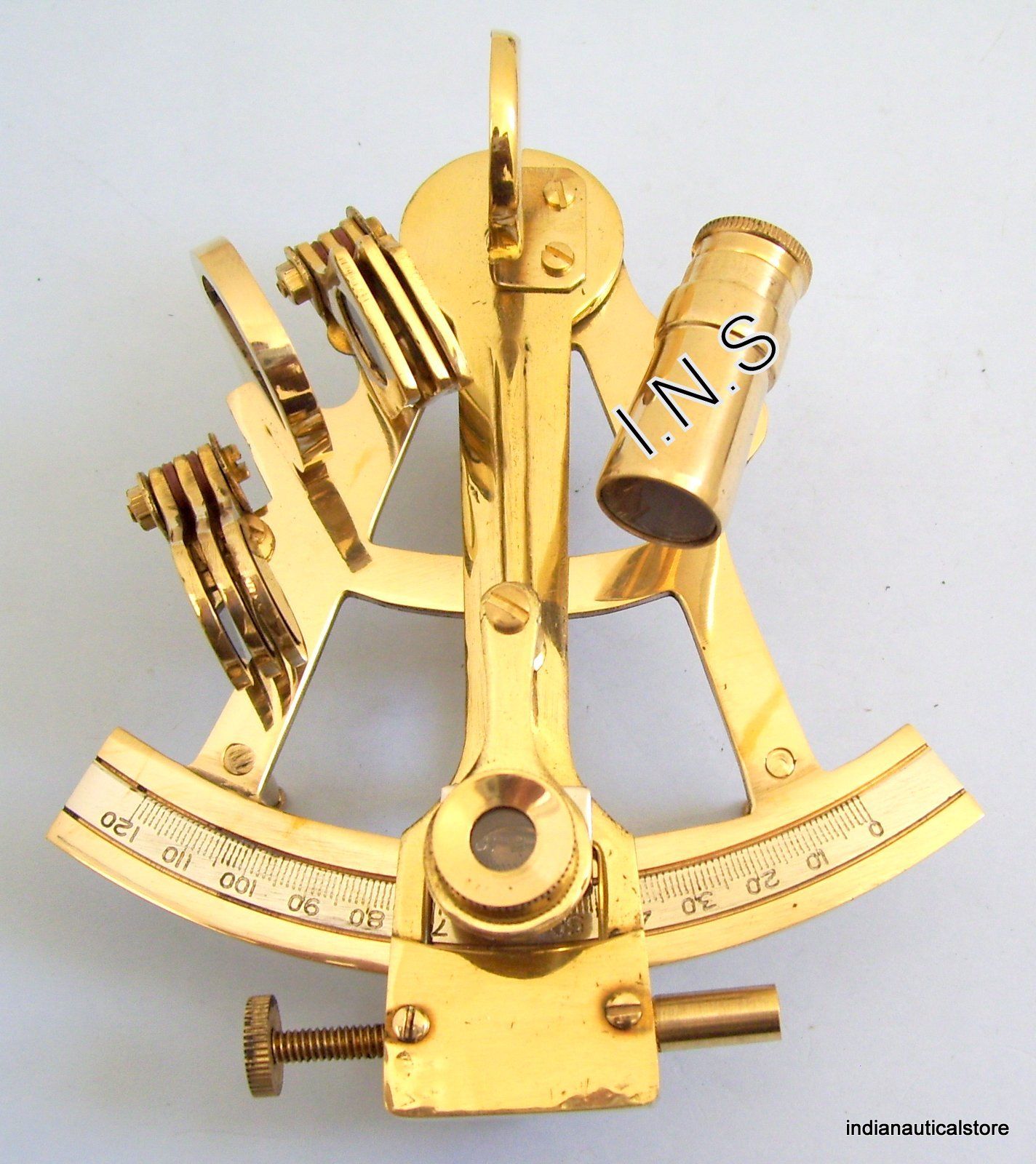 4'' NAUTICAL BRASS SEXTANT MARINE SEXTANT MARINE GIFT