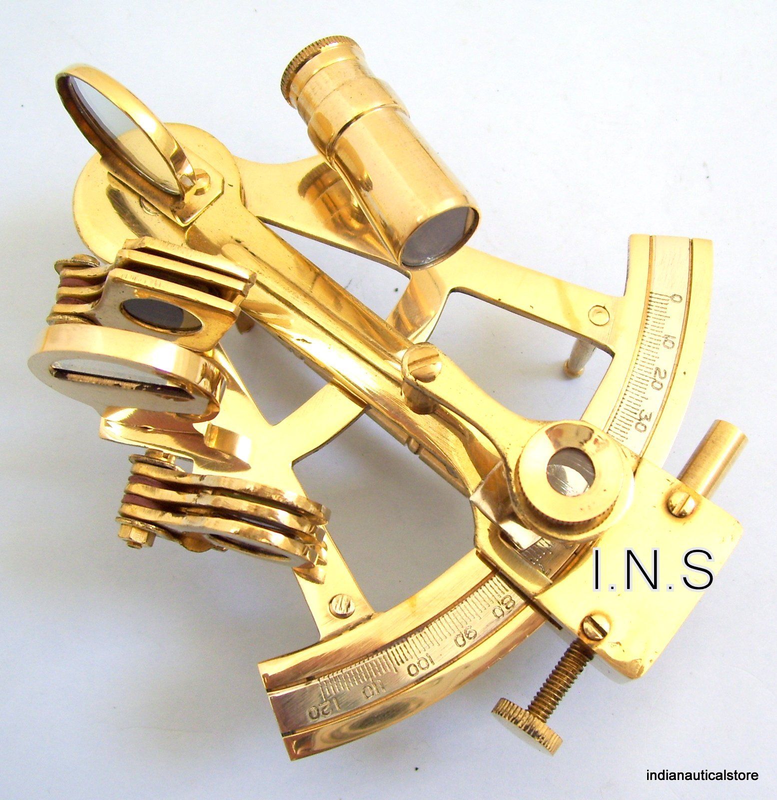 4'' NAUTICAL BRASS SEXTANT MARINE SEXTANT MARINE GIFT