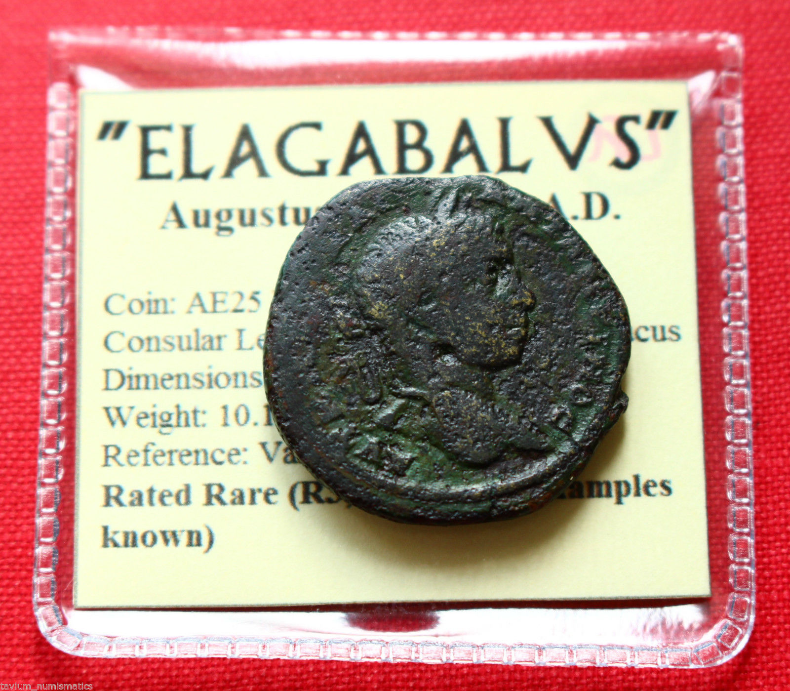 Elagabalus Rare R3 AE25 10g Seleucus Marcianopolis Roman Empire Coin