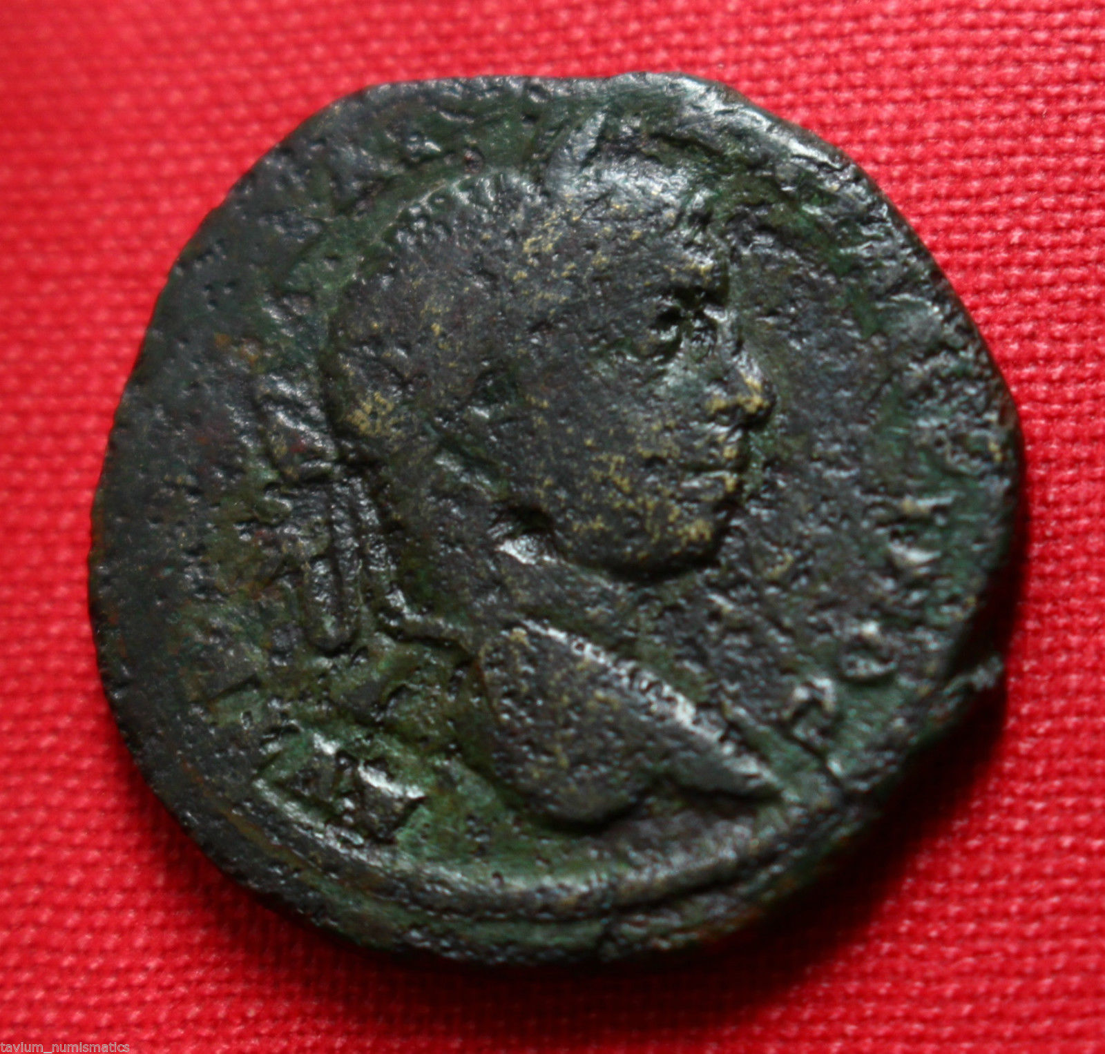 Elagabalus Rare R3 AE25 10g Seleucus Marcianopolis Roman Empire Coin