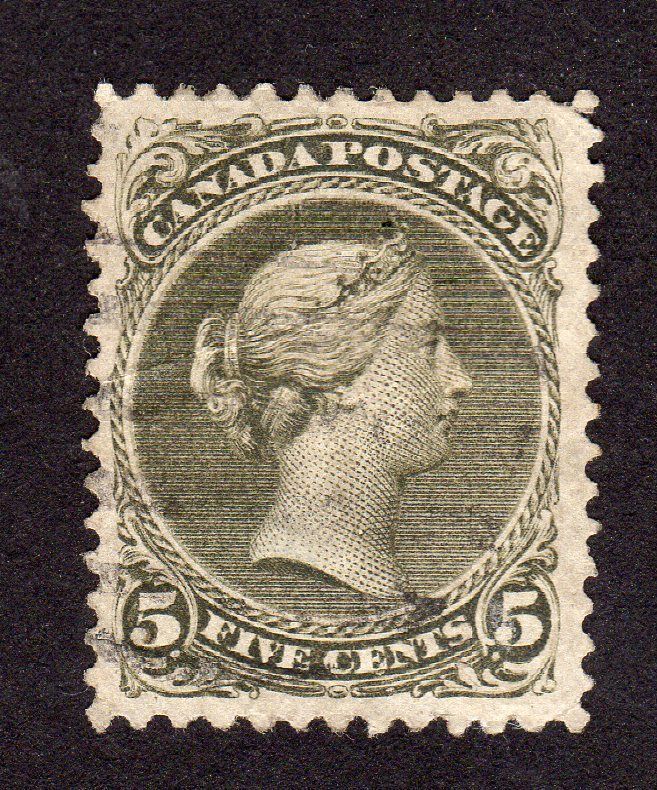 Canada Scott # 26 Used Stamp