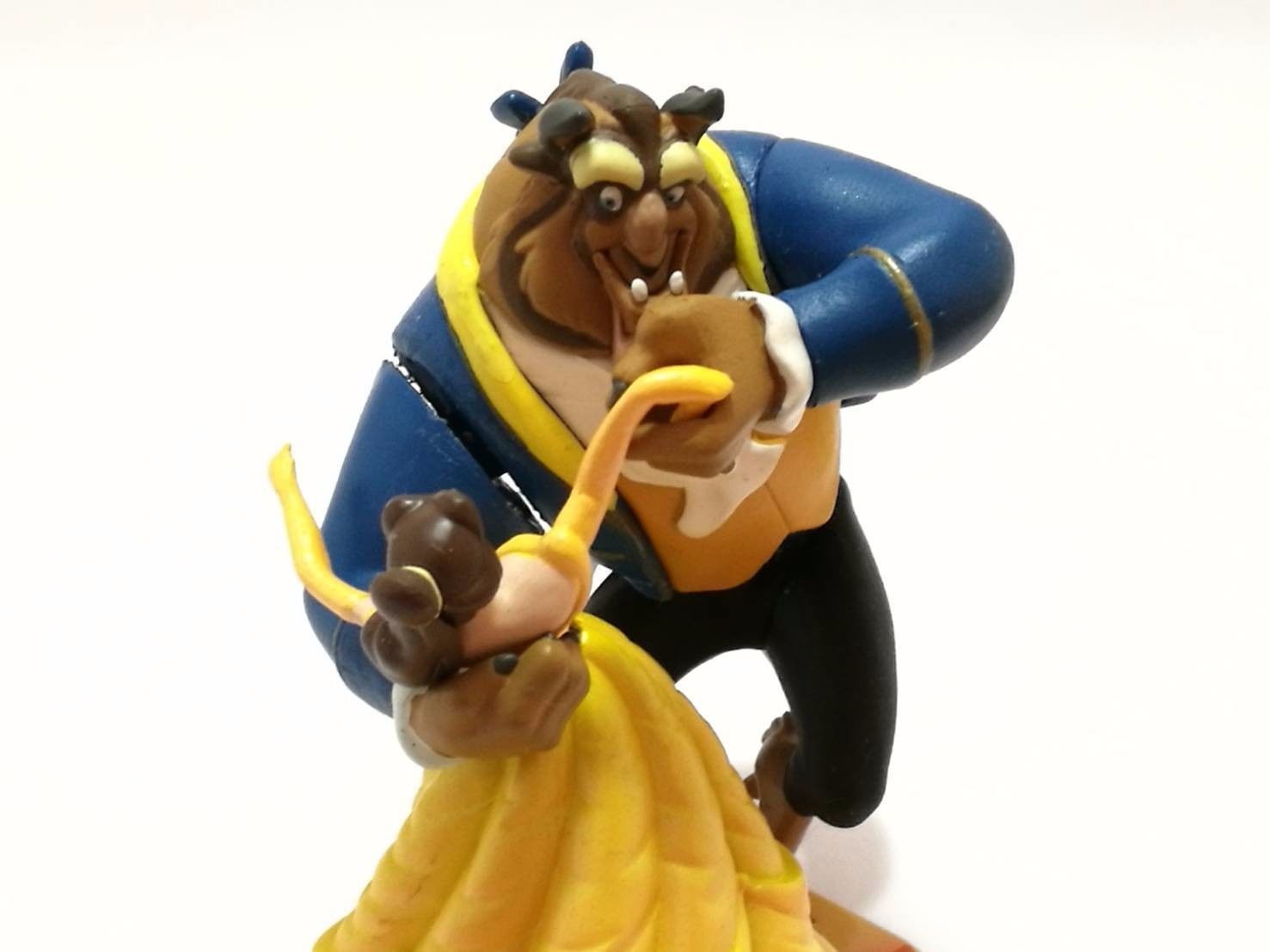 Disney Yujin Japan Princess Belle Beauty and The Beast Dancing Figure Doll Toy