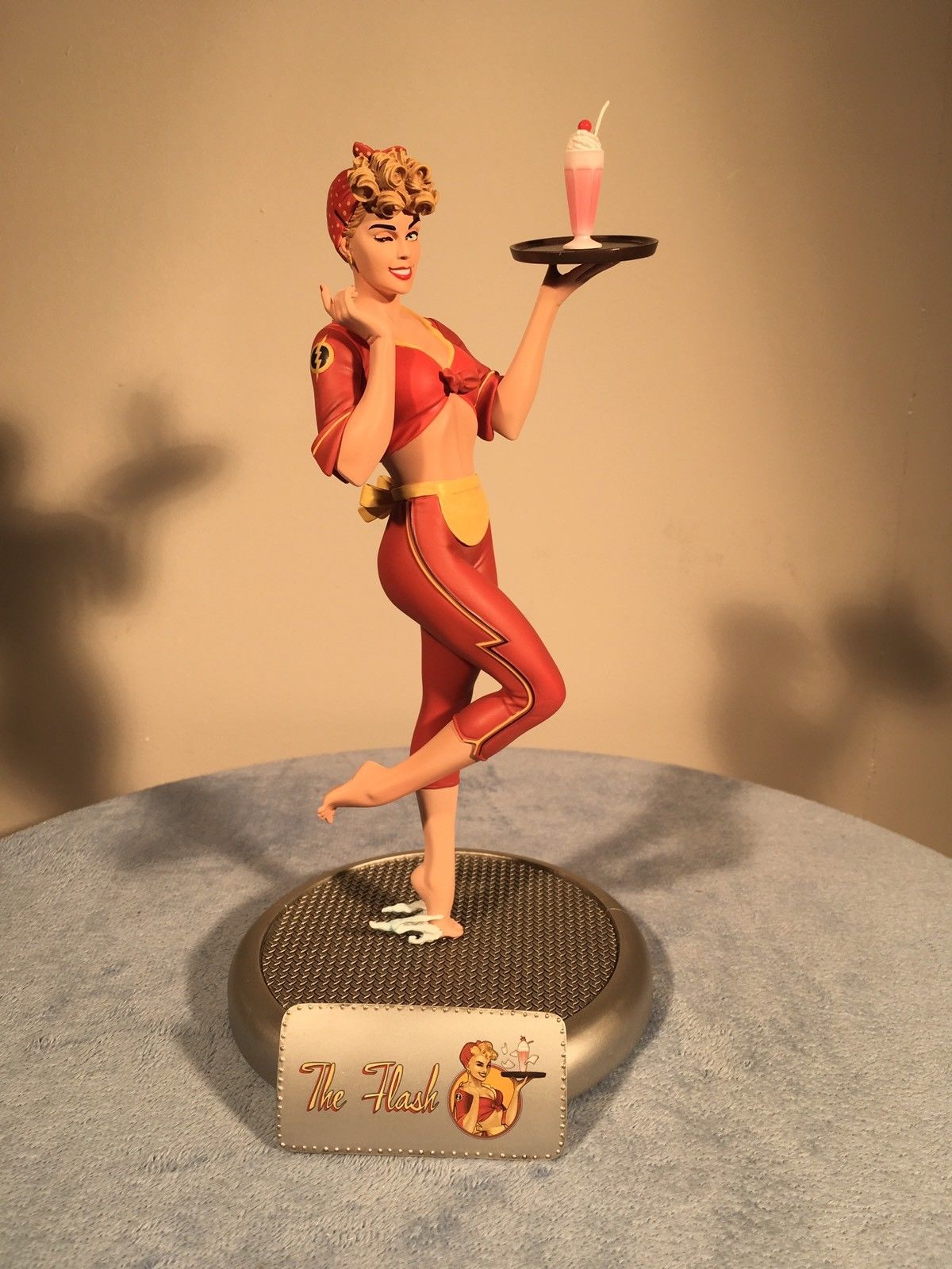 JESSIE QUICK THE FLASH DC COMICS BOMBSHELL STATUE DC Collectibles Ant Lucia