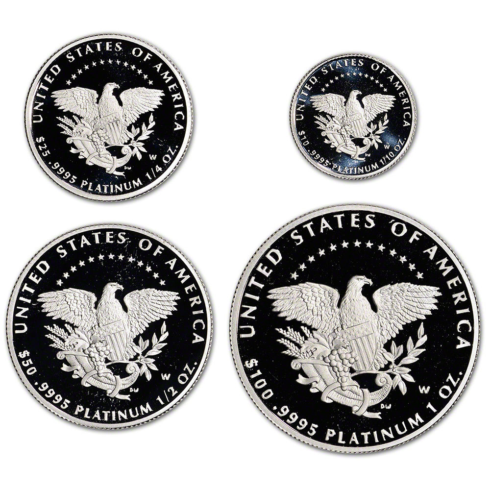 2005-W American Platinum Eagle Four-Coin Proof Set