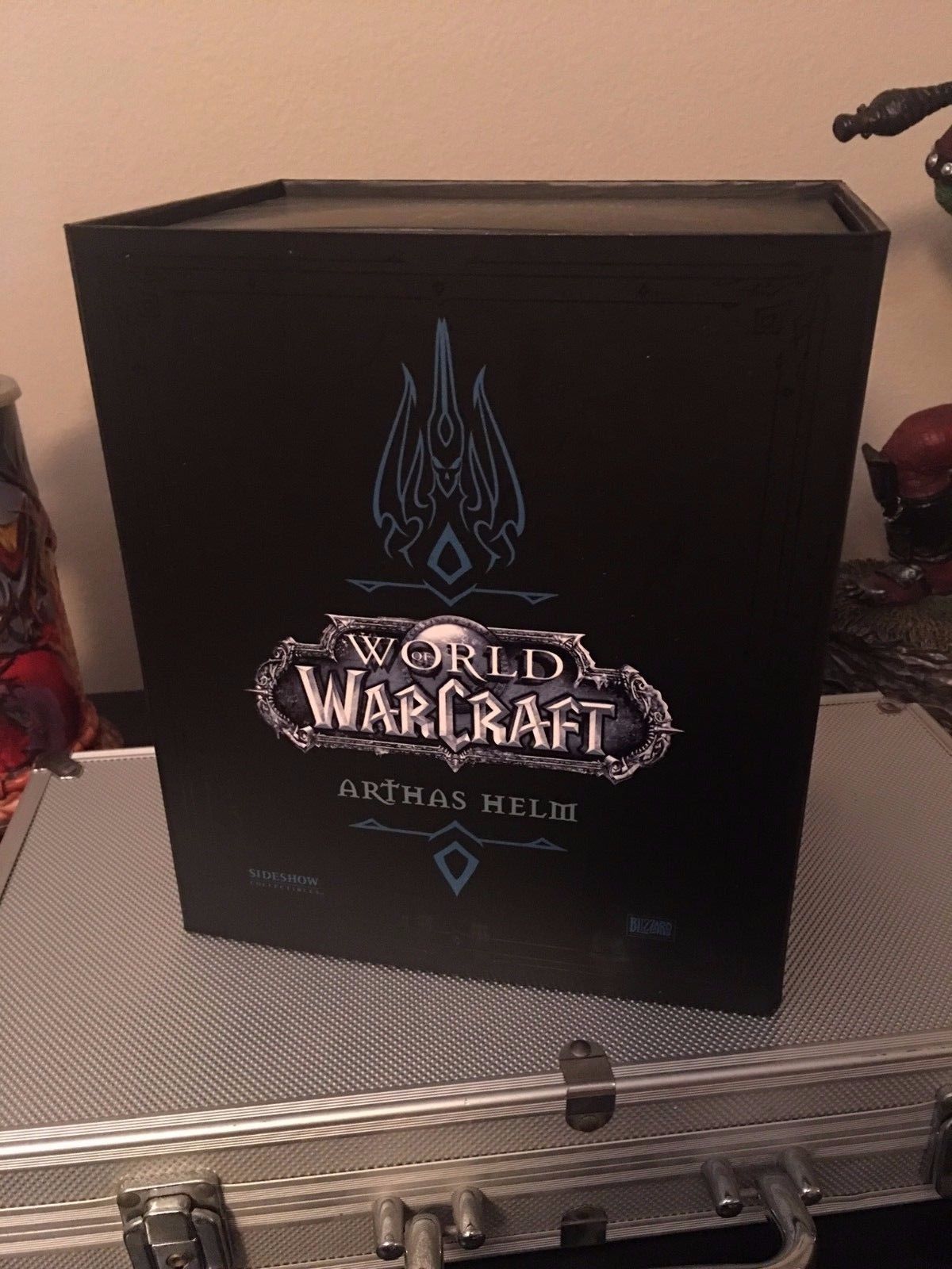 World of WarCraft Arthas Lich King Helm Sideshow Collectibles NEW IN SEALED BOX!