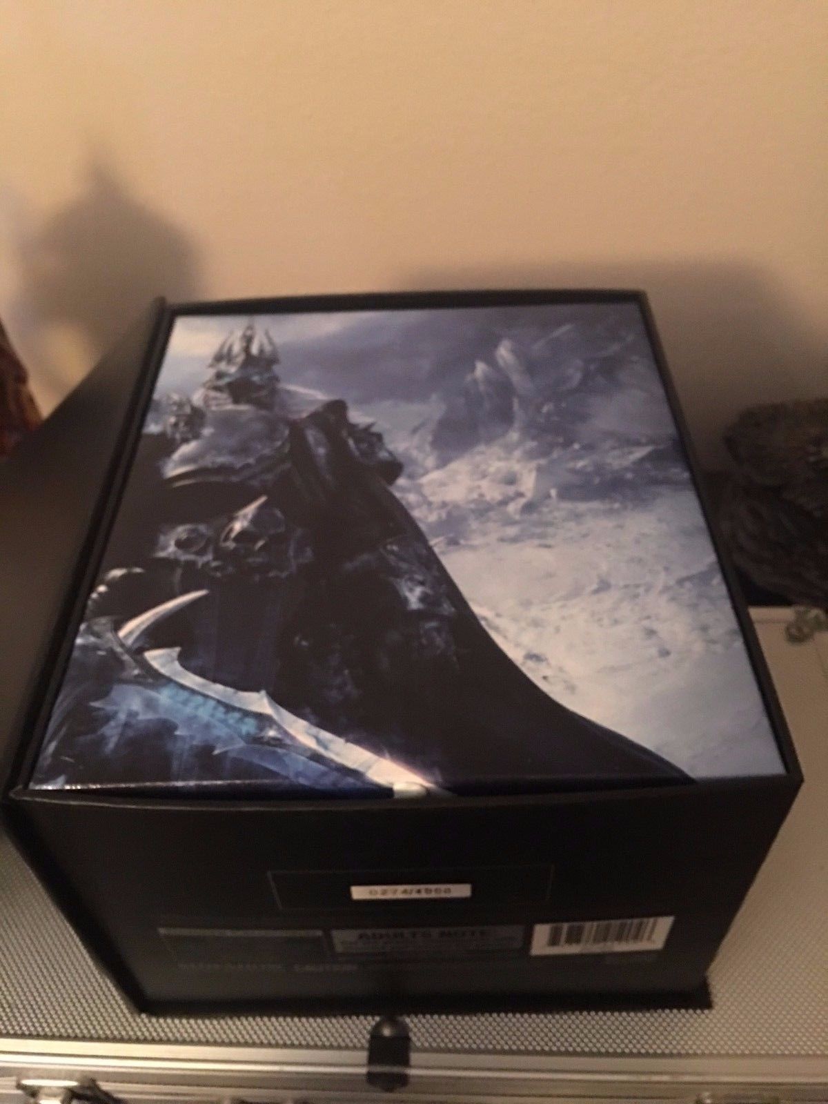 World of WarCraft Arthas Lich King Helm Sideshow Collectibles NEW IN SEALED BOX!