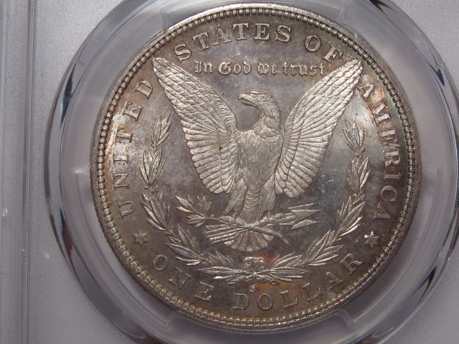 BU 1880-s US Silver MORGAN DOLLAR. PCGS MS63.  #15