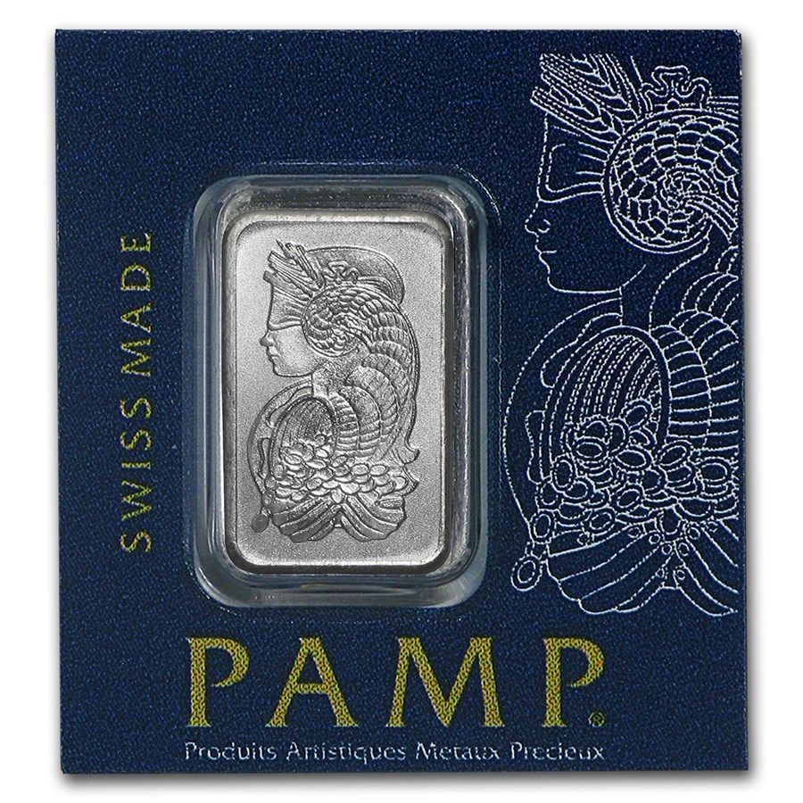 1 gram Platinum Bar ~ Pamp Suisse