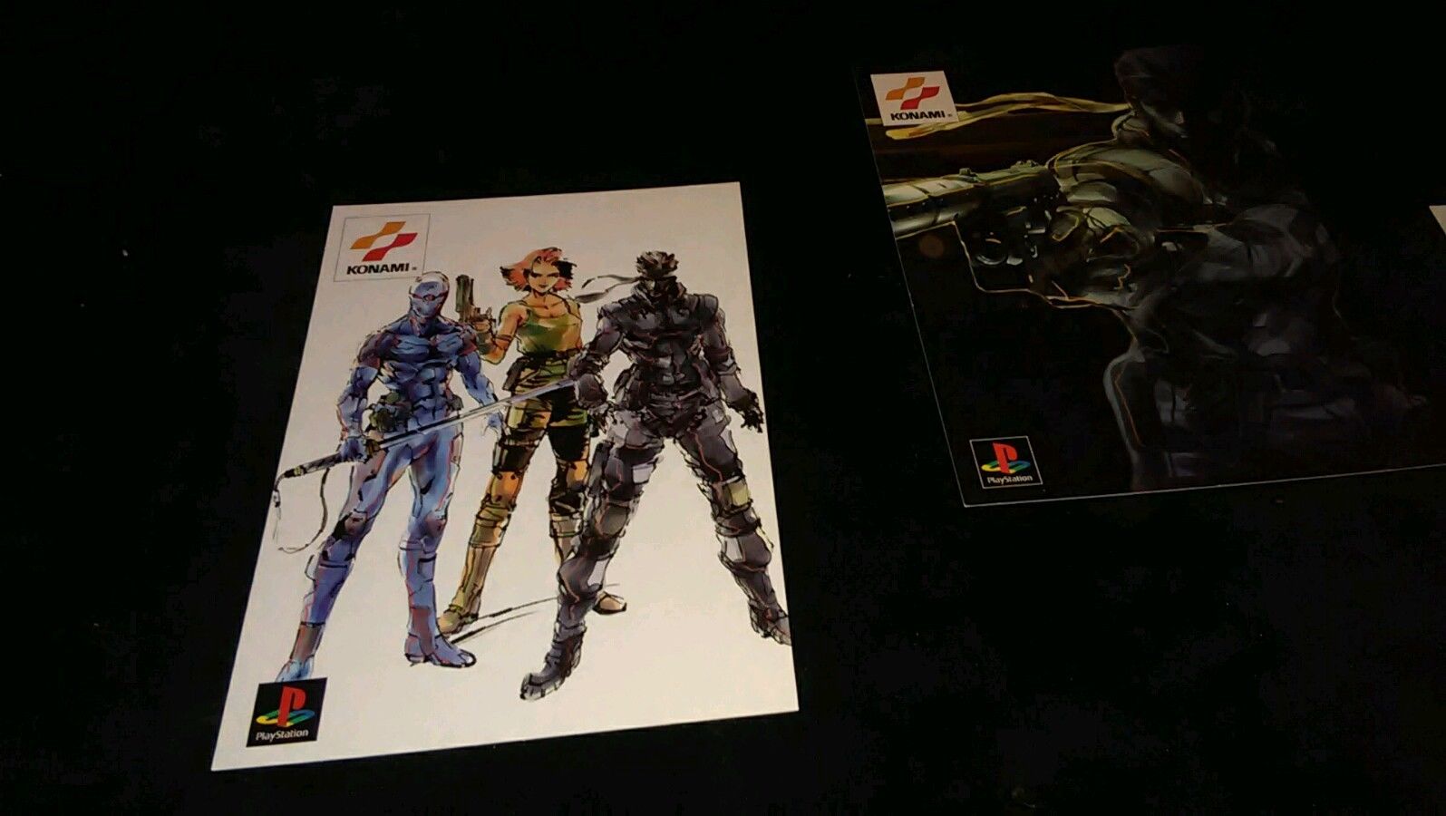 METAL GEAR SOLID PROMOTIONAL FRENCH POSTCARD SET