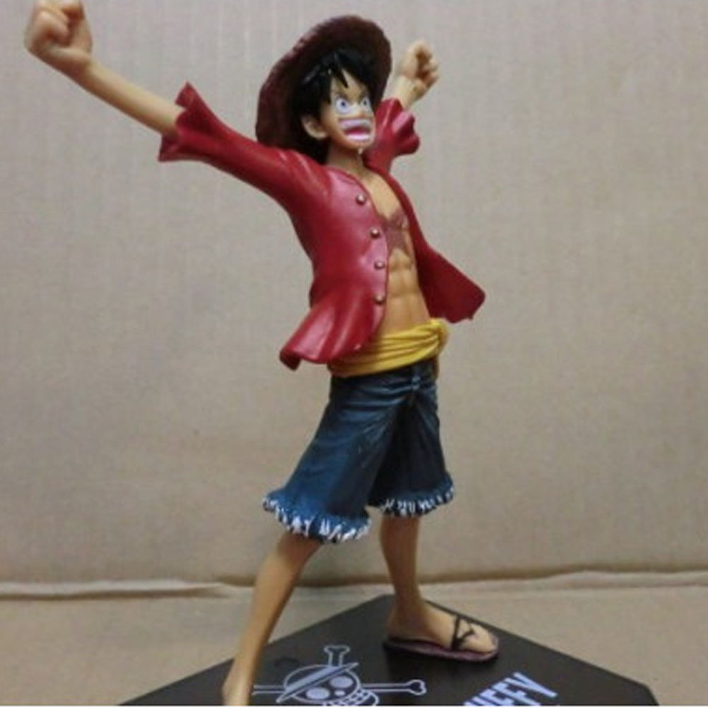 One Piece Anime Figuarts Zero Monkey D. Luffy PVC Figure the New World Toy 15cm