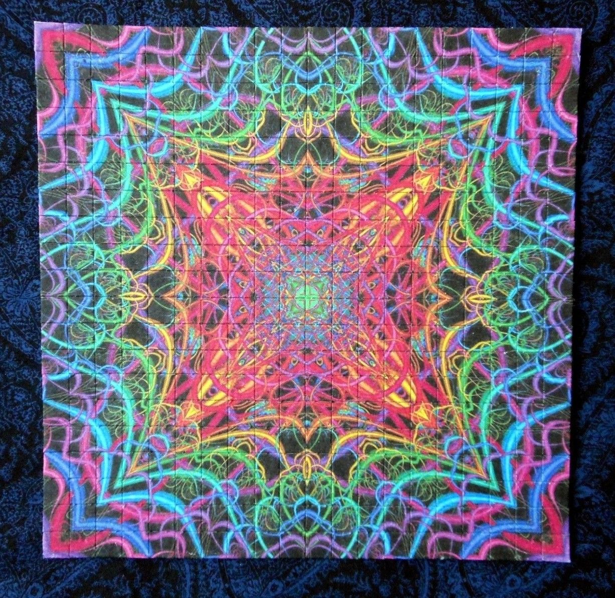Blotter Art "Pulse Energy" Perforated Psychedelic Collection Paper Acid Art