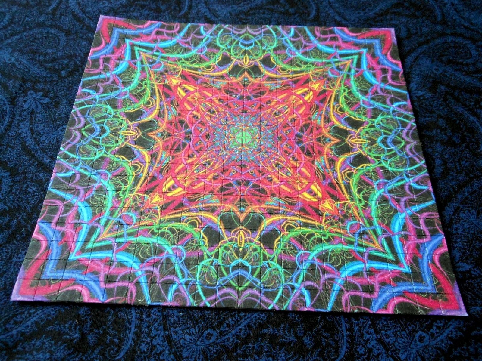 Blotter Art "Pulse Energy" Perforated Psychedelic Collection Paper Acid Art