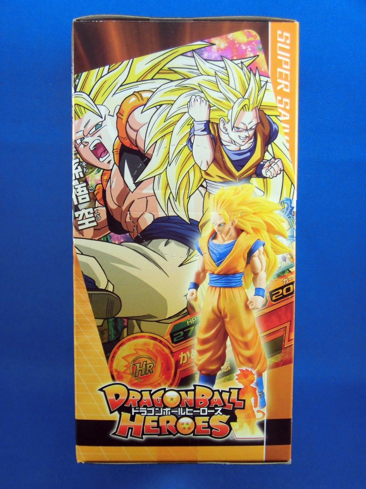 Dragon Ball Z Heroes DXF Figure & Card SUPER SAIYAN 3 GOKOU GOKU Banpresto NEW