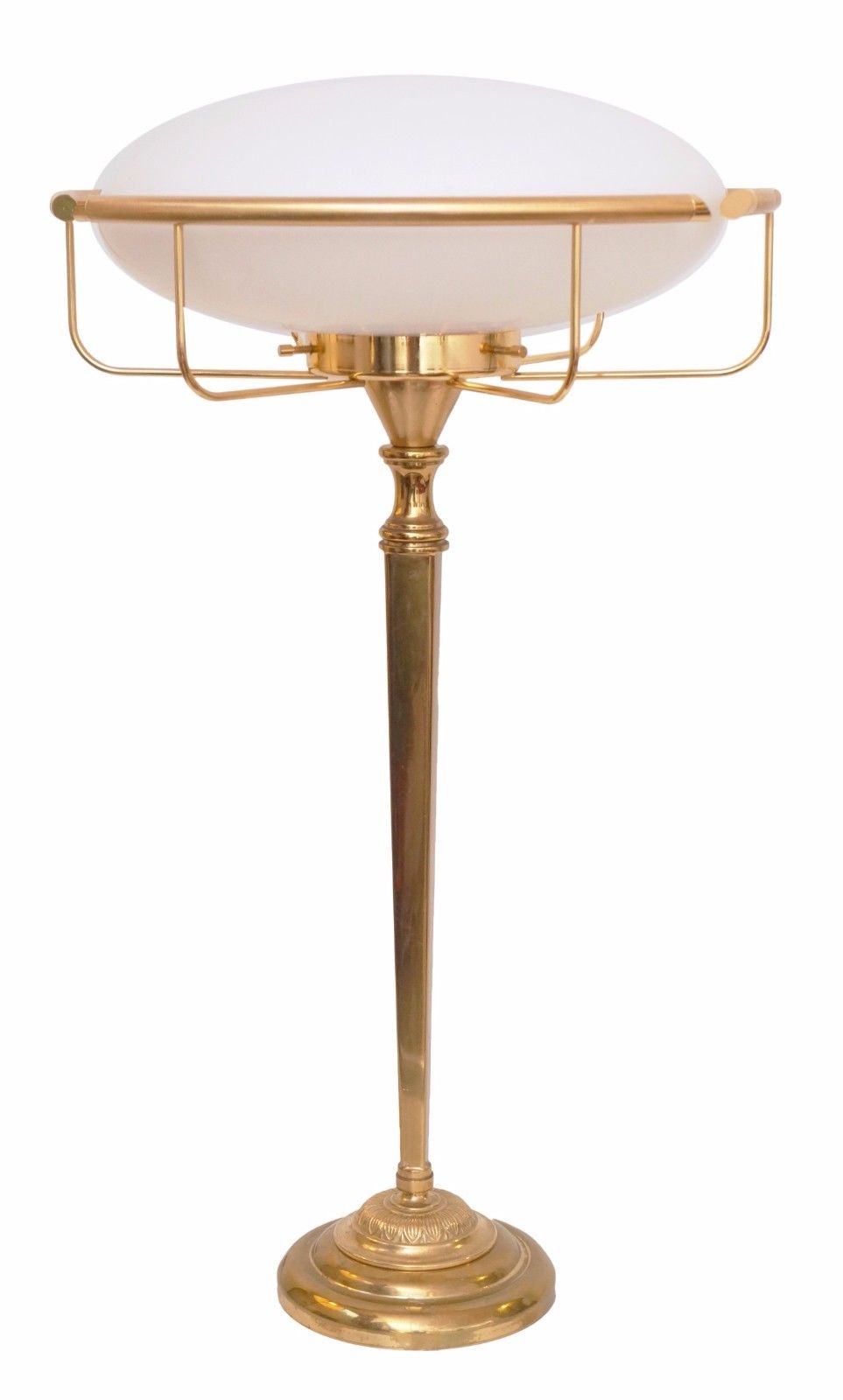 Quaranteed Unique Art Deco Table lamp "THE SEATTLE UFO" Brass Desk