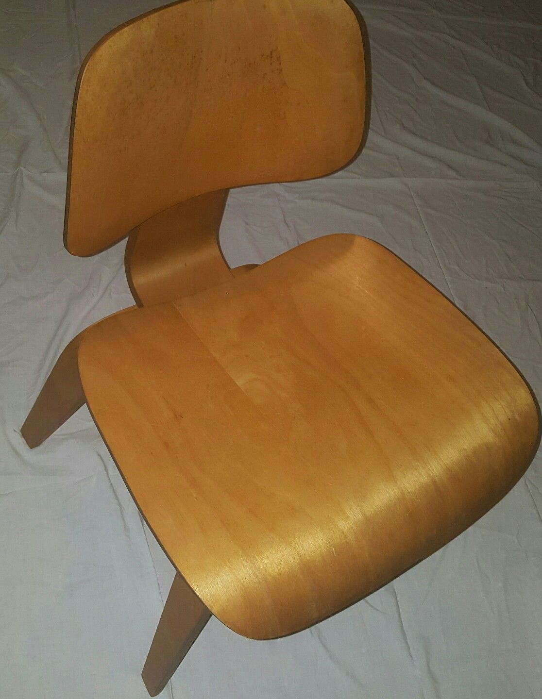 SIX Herman Miller Eames DCW Vintage Mid- Century Modern Dining Chairs