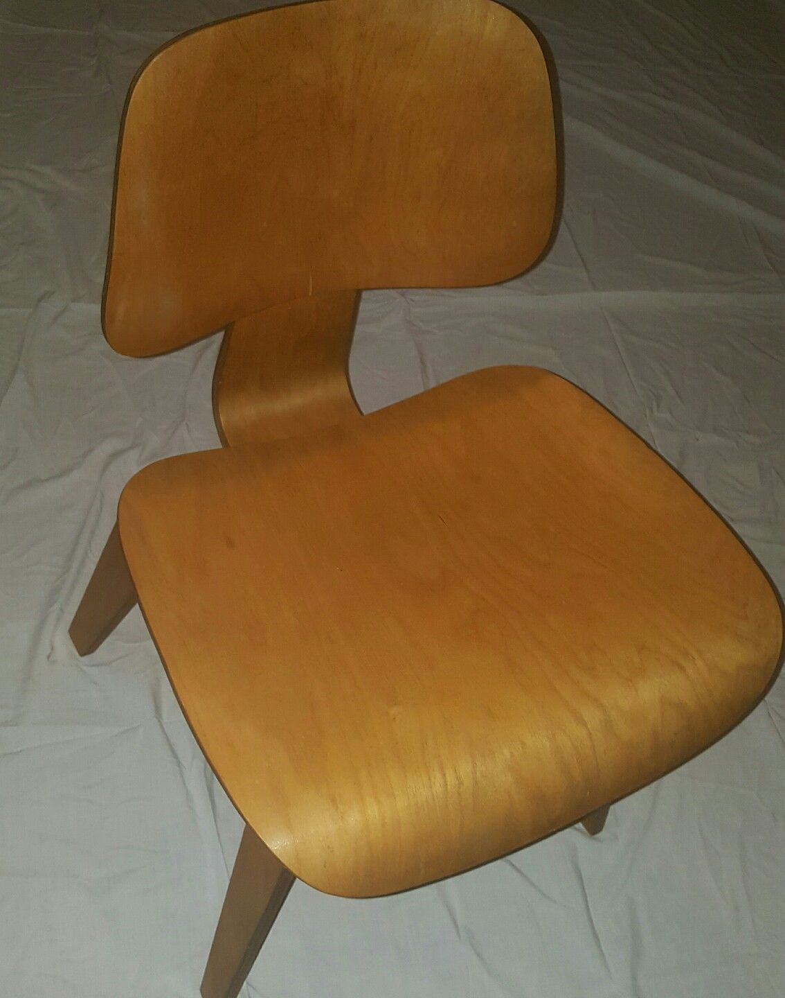 SIX Herman Miller Eames DCW Vintage Mid- Century Modern Dining Chairs