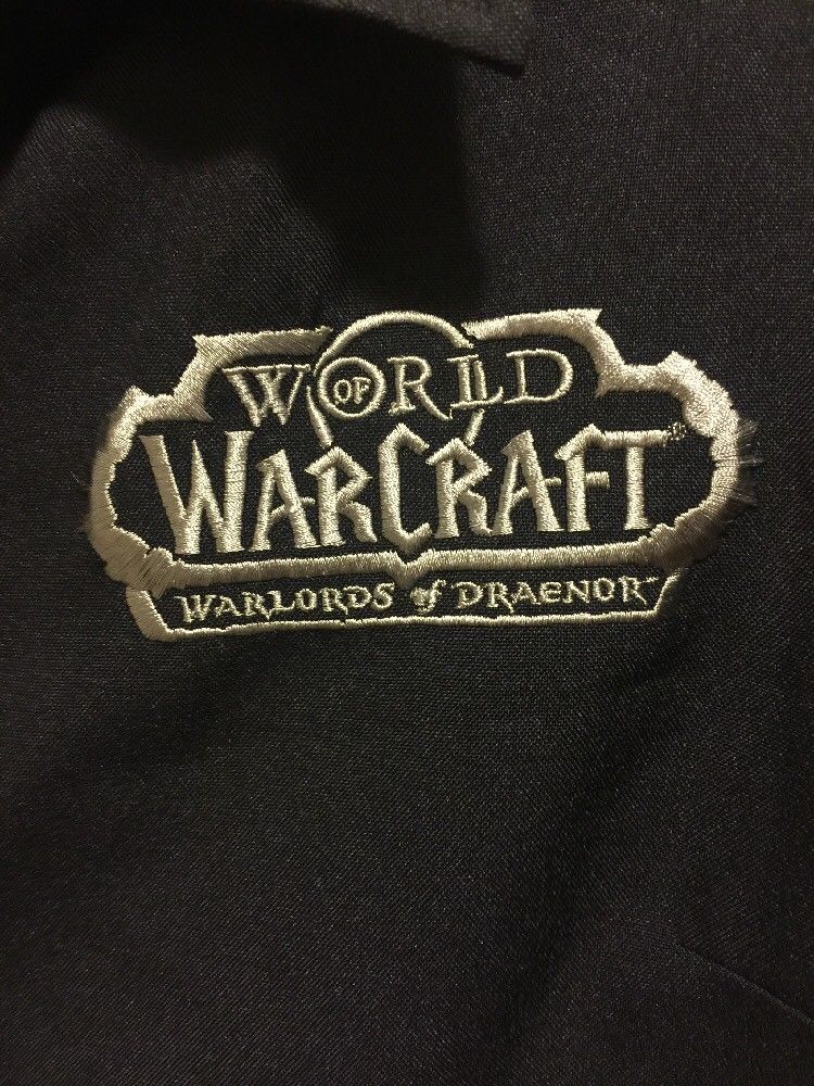 EUC World of Warcraft Warlords Draenor Blizzard Developer Steady Shirt Women's L