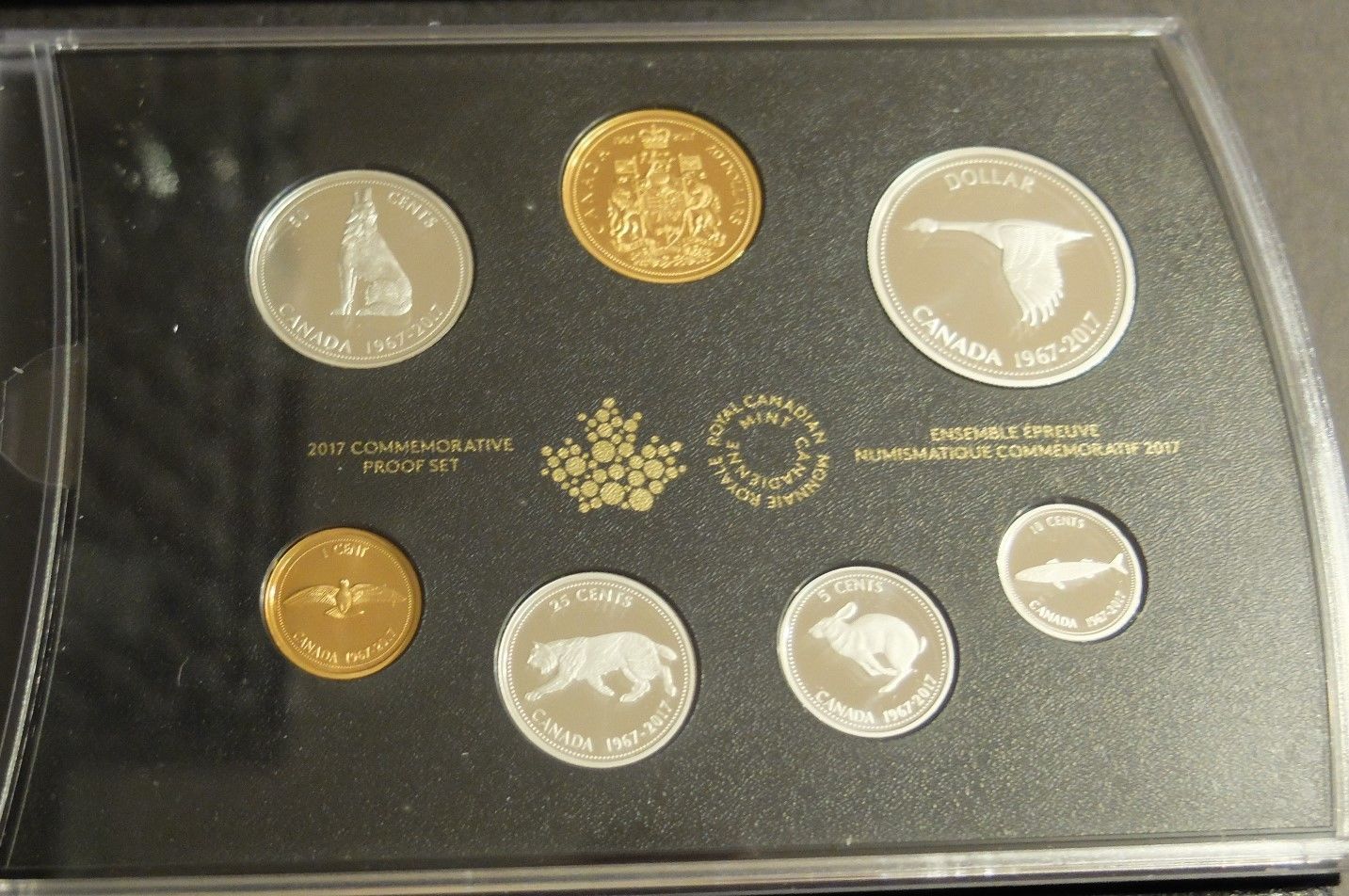 1967-2017 FINE SILVER 1967 COMMEMORATIVE CENTENNIAL CANADA PROOF RCM COIN SET