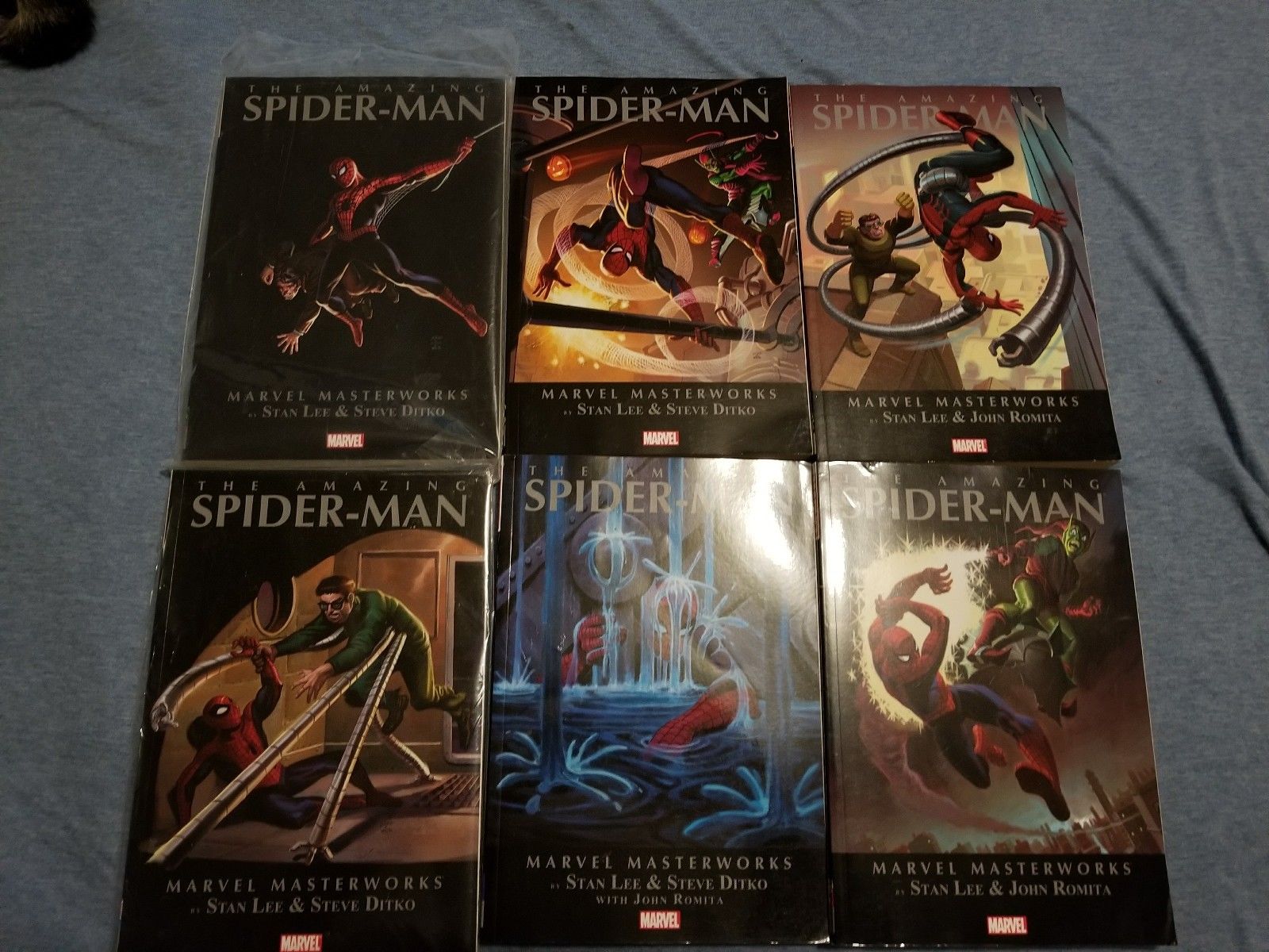 The Amazing Spiderman Marvel Masterworks Vol. 1-4, 6-7 TPB