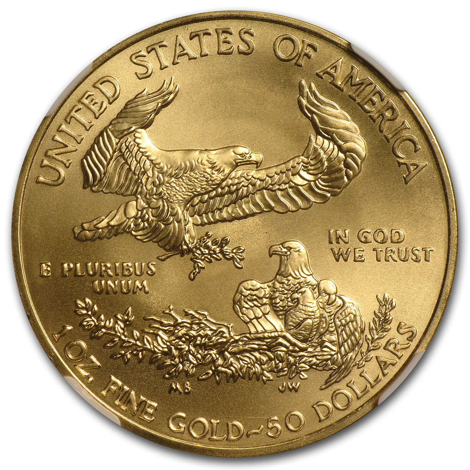 1 oz Gold American Eagle MS-70 NGC (Random Year) - SKU #83481