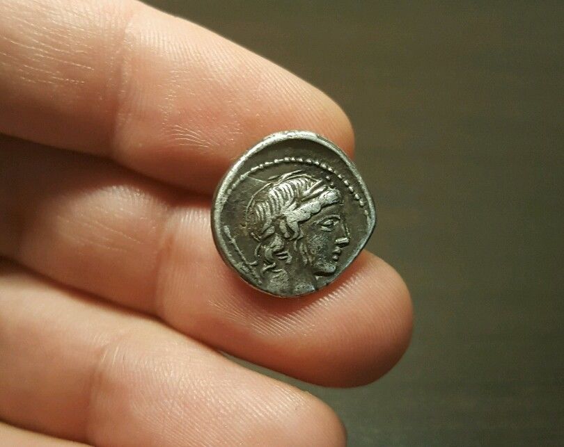 P. Crepusius AR Denarius