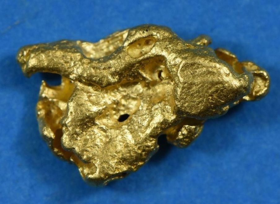 #840 Natural Gold Nugget Australian 1.24 Grams Genuine