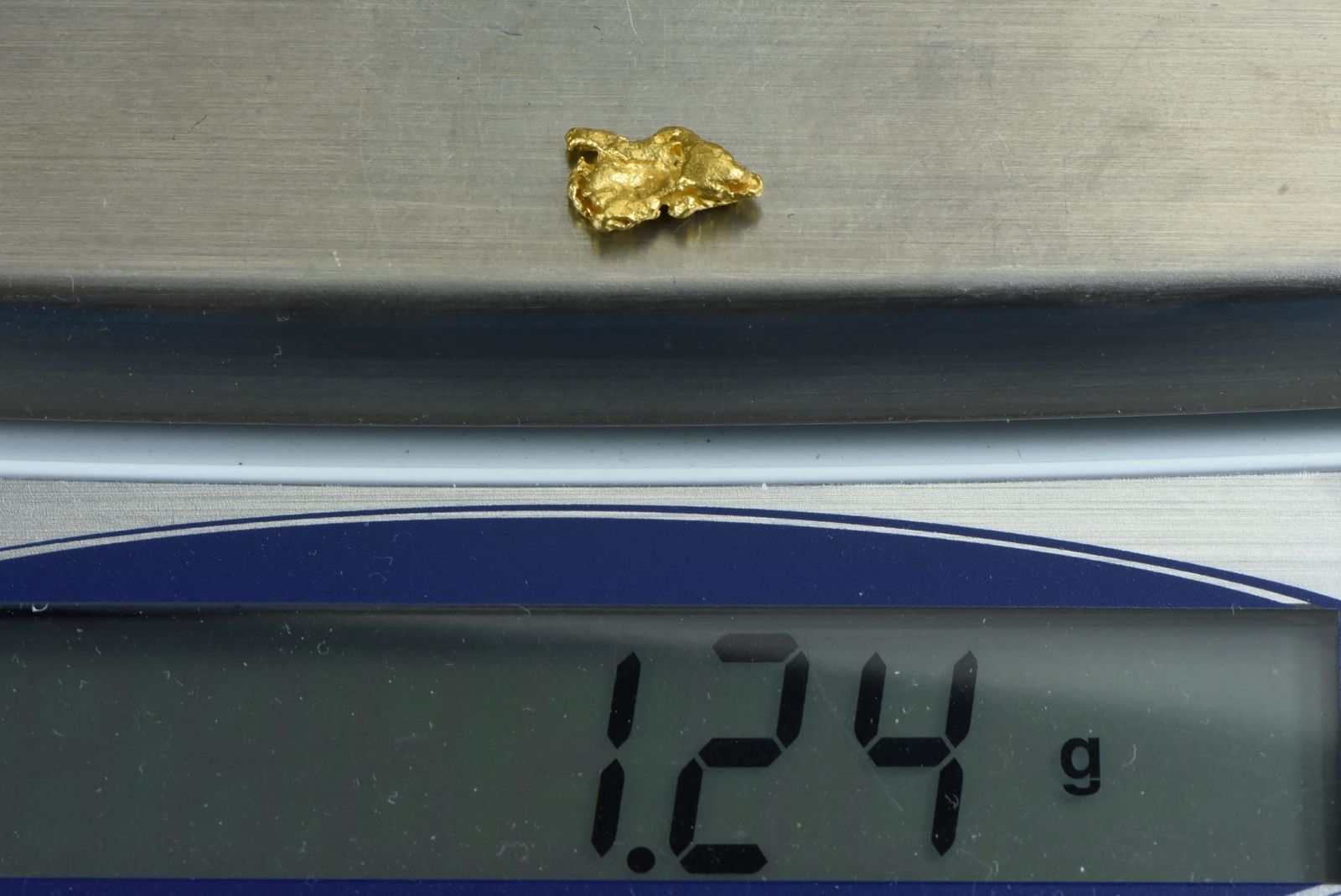 #840 Natural Gold Nugget Australian 1.24 Grams Genuine