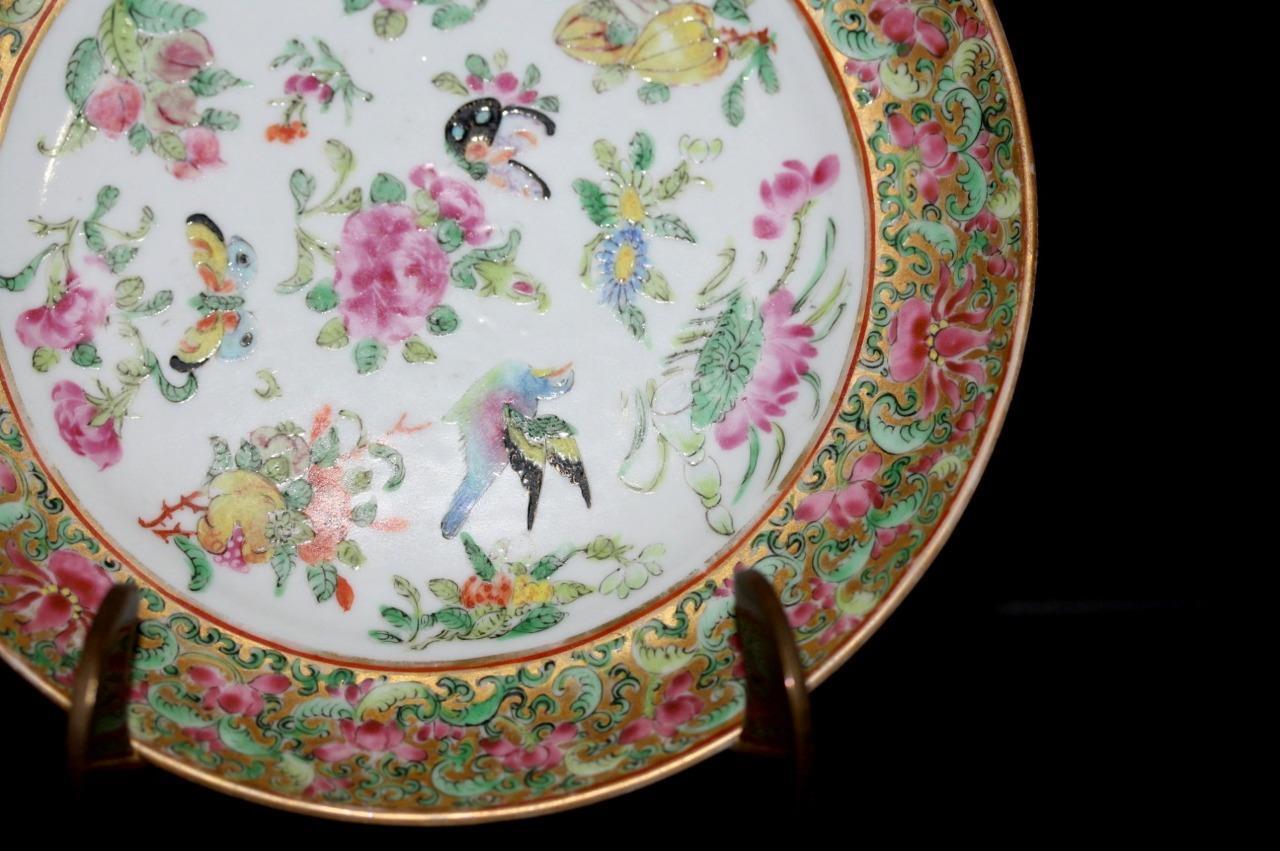 19TH C  CHINESE ANTIQUE EXPORT PORCELAIN  PLATE