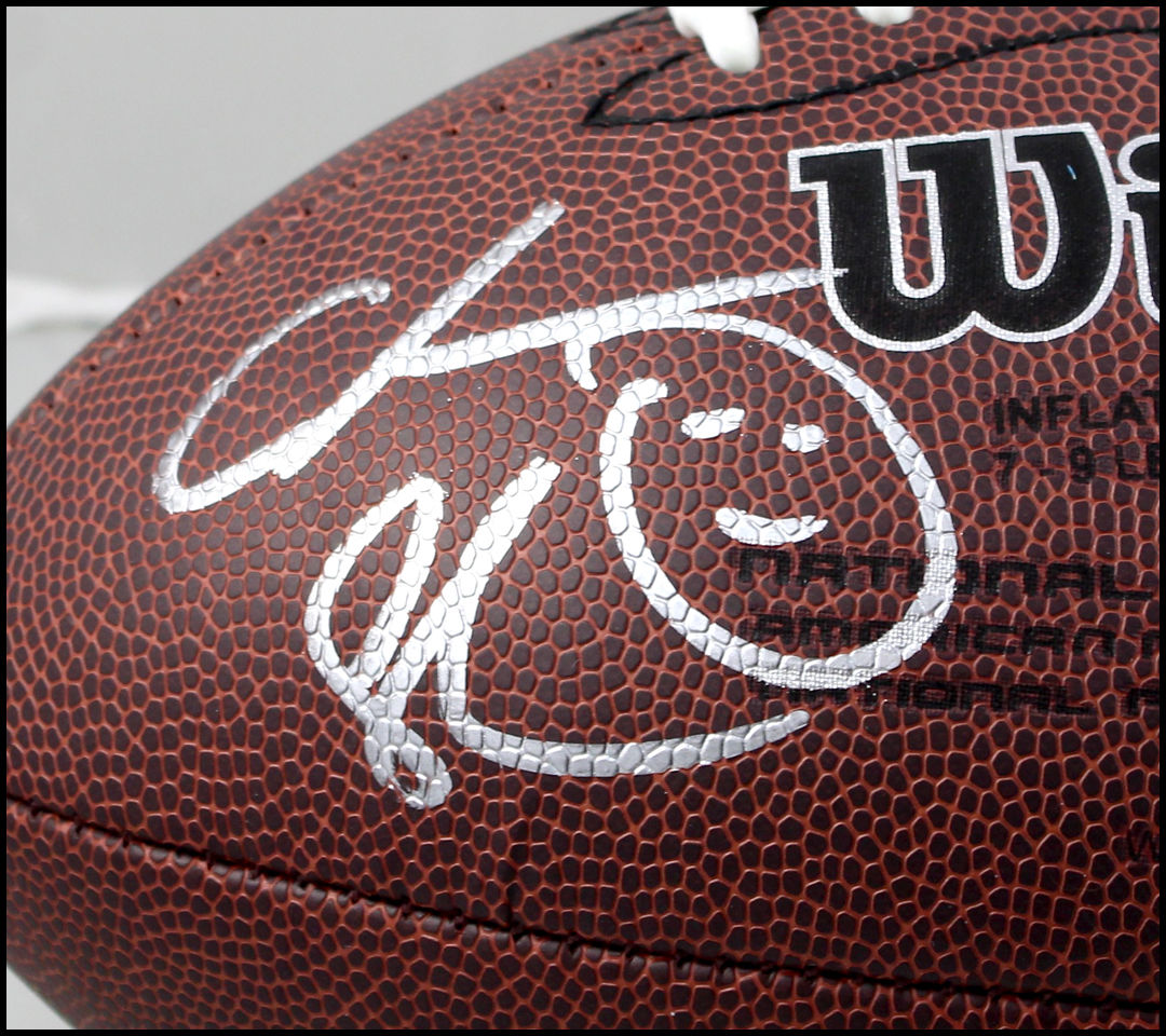 ADAM SANDLER AUTOGRAPHED SIGNED NFL FOOTBALL BALL WATERBOY LONGEST YARD JSA COA