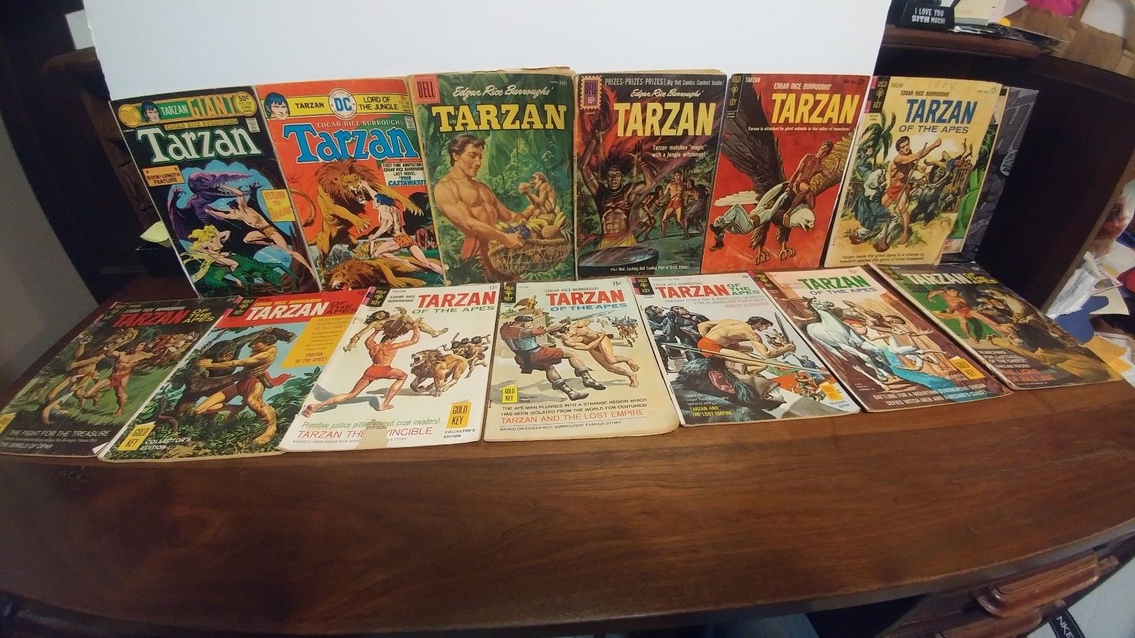 Tarzan of the Apes 13 Book Lot Dell #79,125,132,138,161,178,182,194,195,238,240